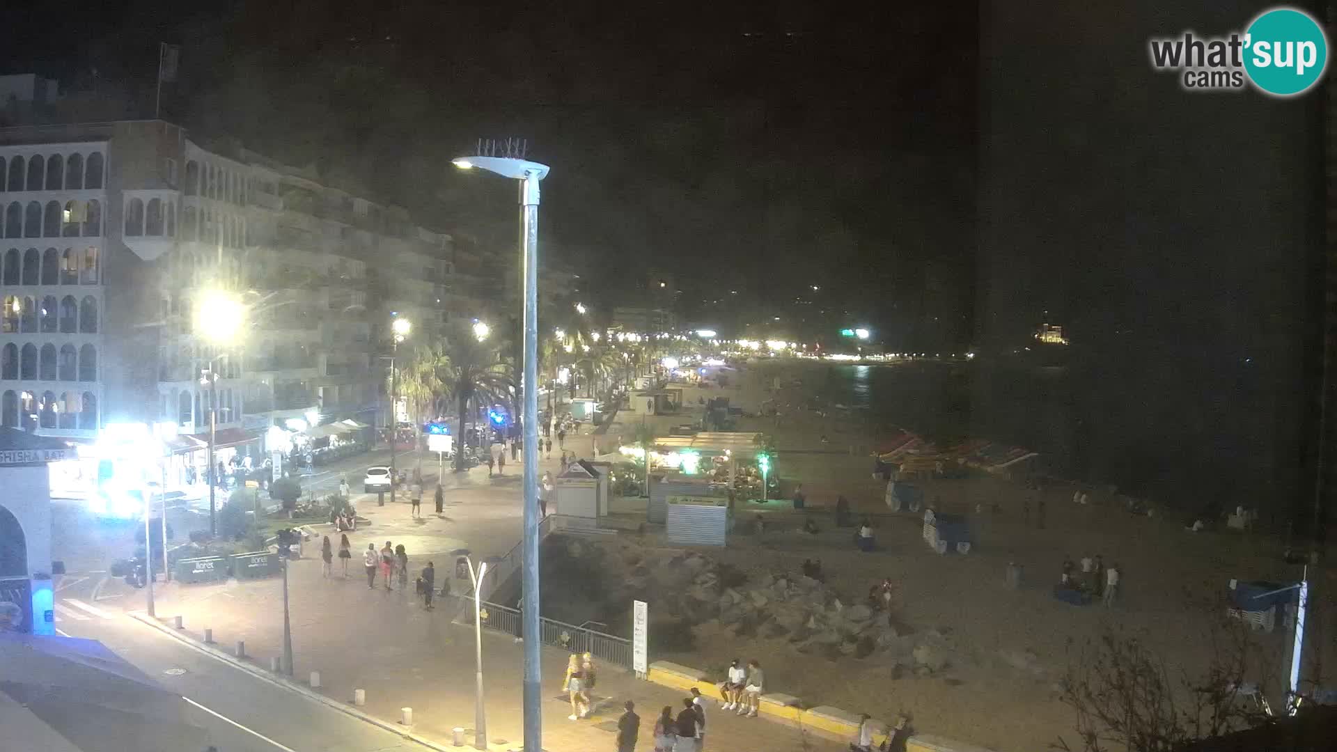 Web kamera Lloret de Mar – glavna plaža