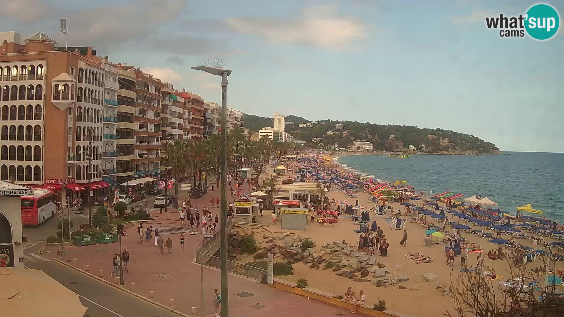 Webcam Lloret de Mar  – Playa principal