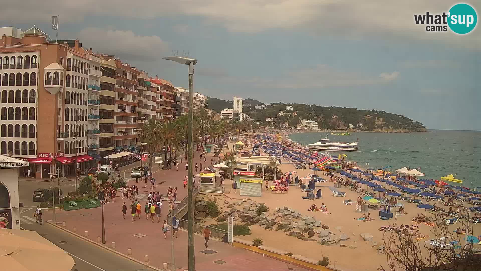 Kamera v živo Lloret de Mar – plaža