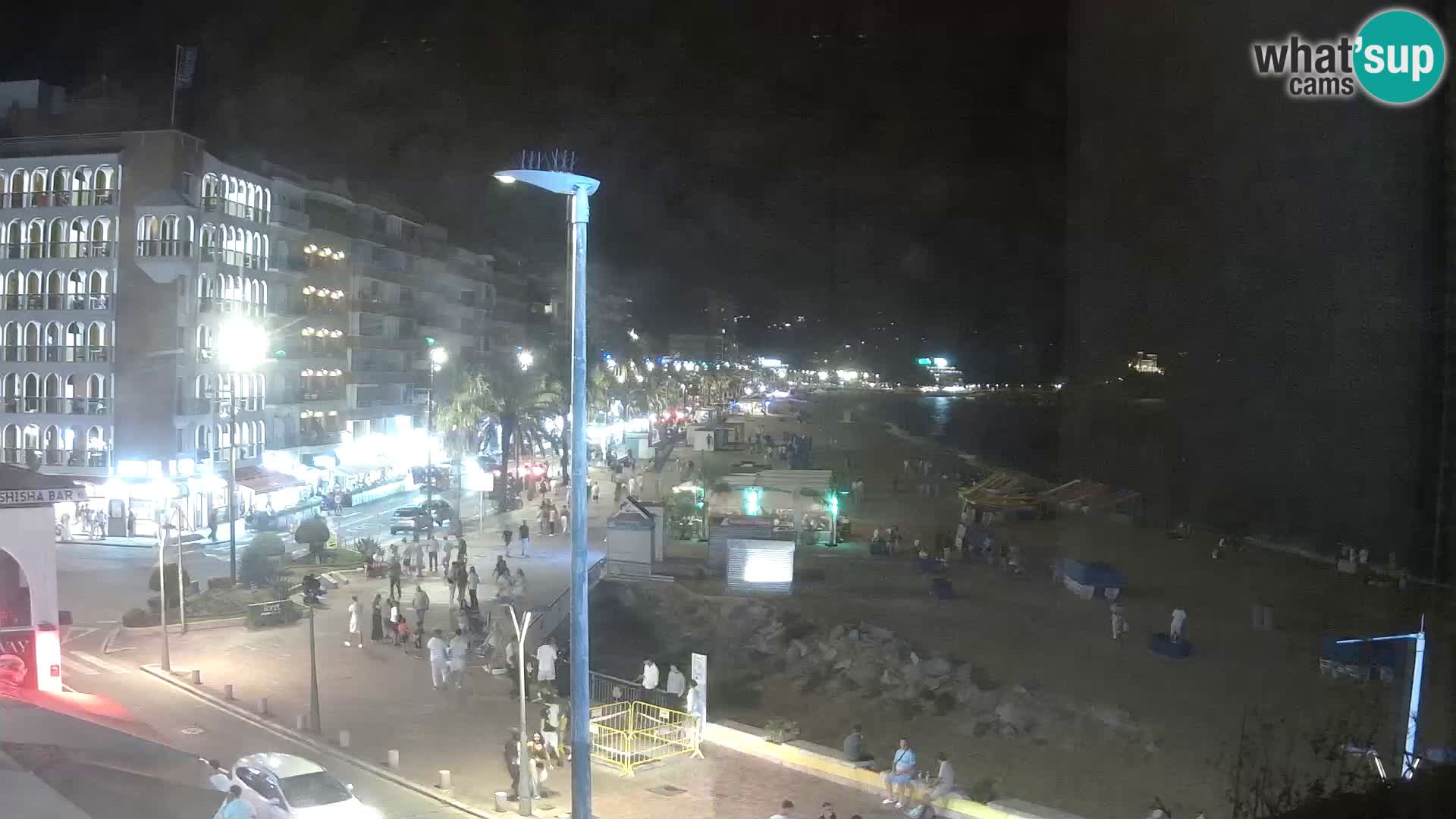 Webcam Lloret de Mar – the main beach – – Costa Brava – Spain