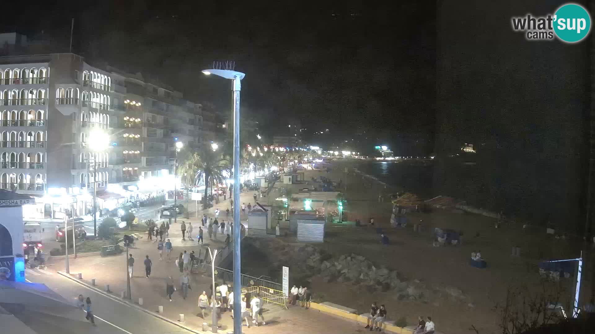 Webcam Lloret de Mar – the main beach – – Costa Brava – Spain