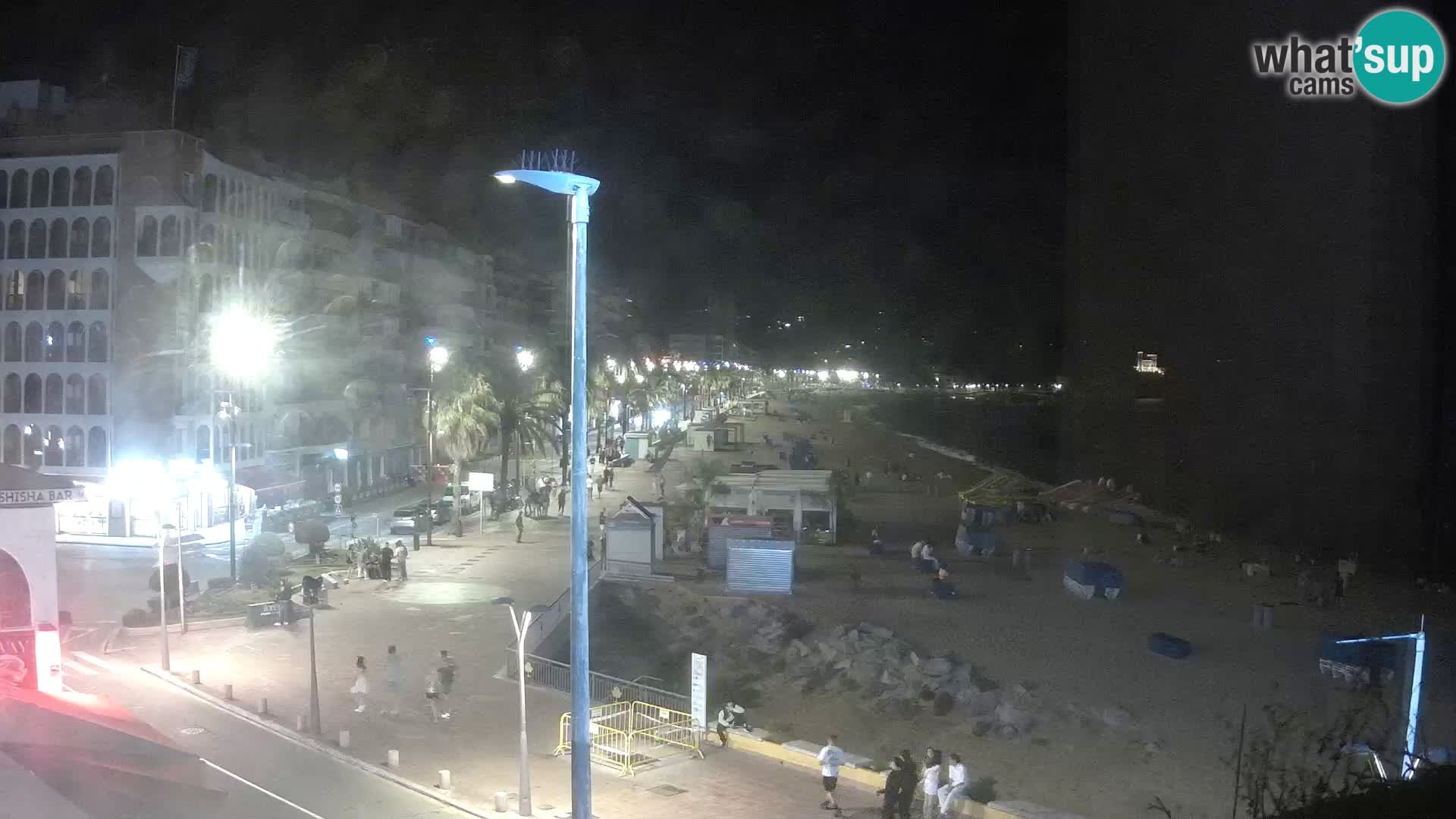 Webcam Lloret de Mar – the main beach – – Costa Brava – Spain