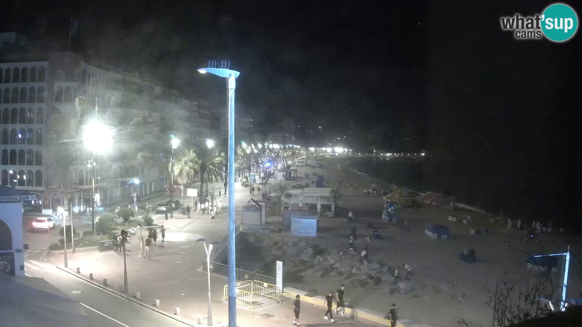 Webcam Lloret de Mar – the main beach – – Costa Brava – Spain
