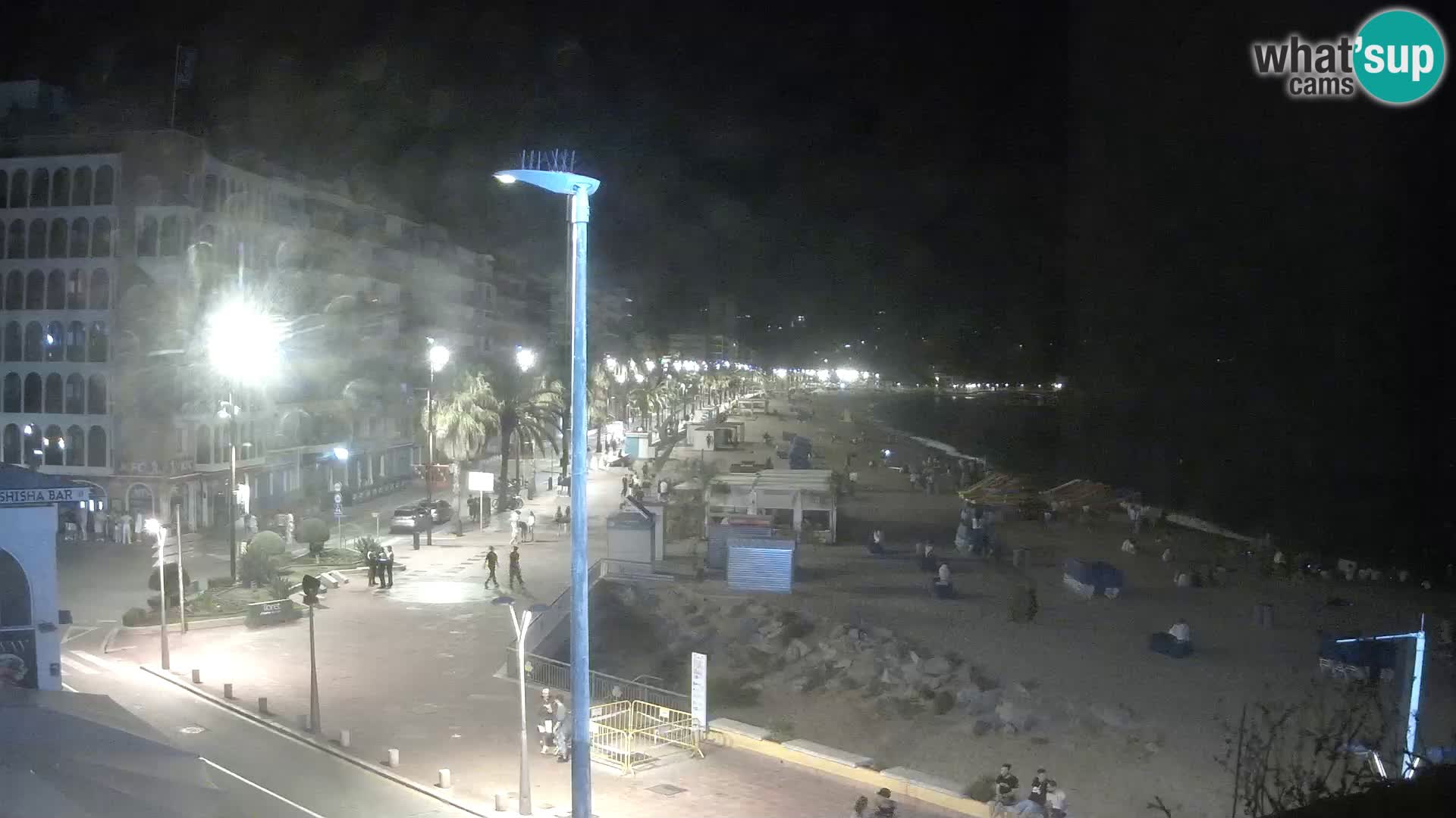 Webcam Lloret de Mar – the main beach – – Costa Brava – Spain