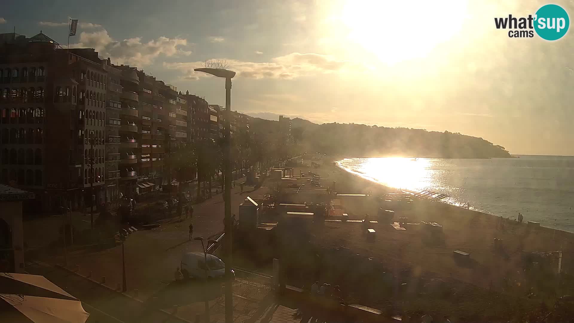 Web kamera Lloret de Mar – glavna plaža