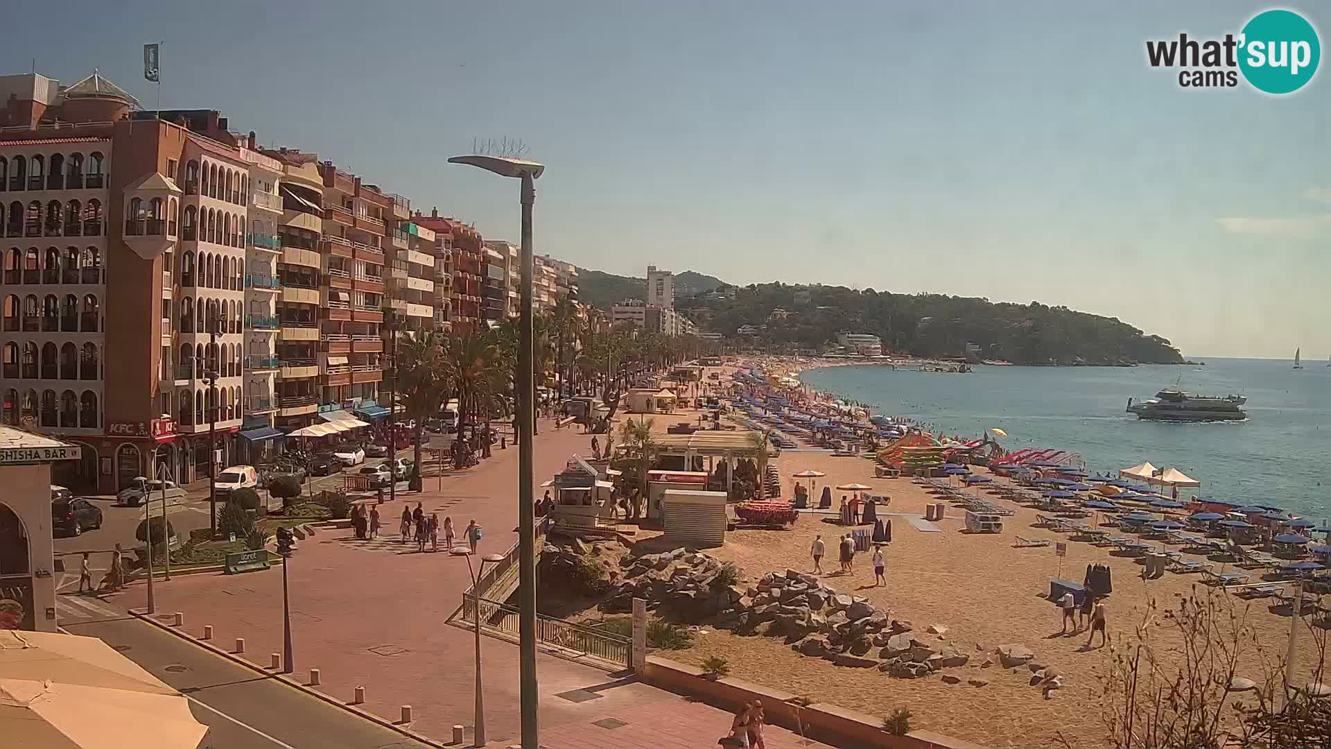 Webcam Lloret de Mar – Spiaggia centrale