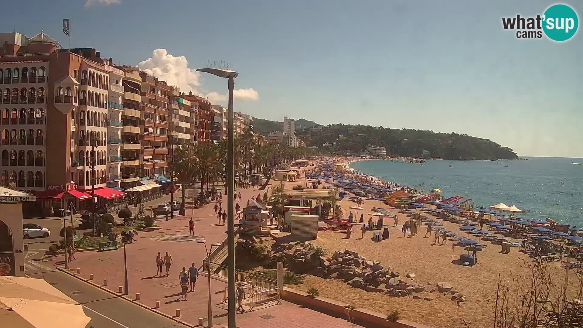 Webcam live Lloret de Mar – Hauptstrand