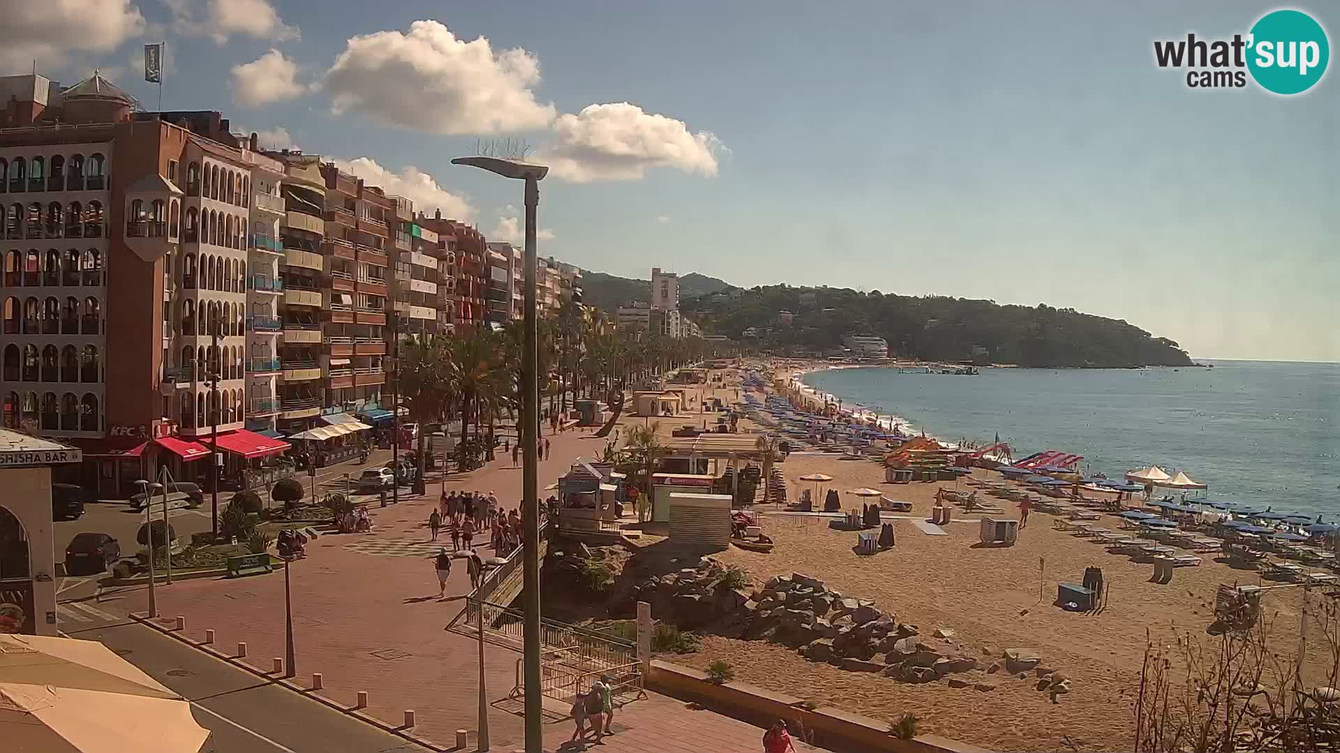 Webcam Live Lloret de Mar – La plage