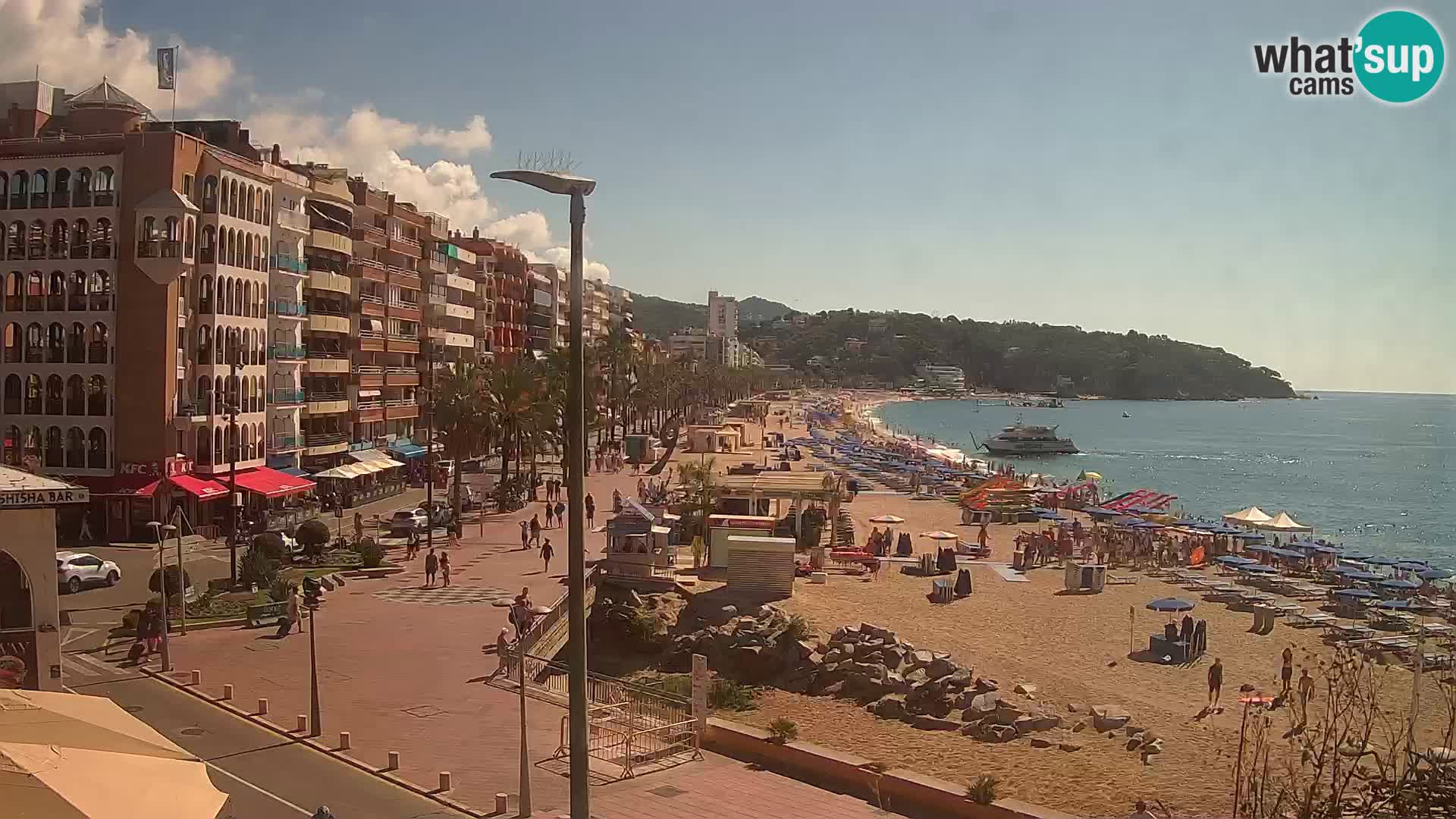 Webcam Lloret de Mar – the beach