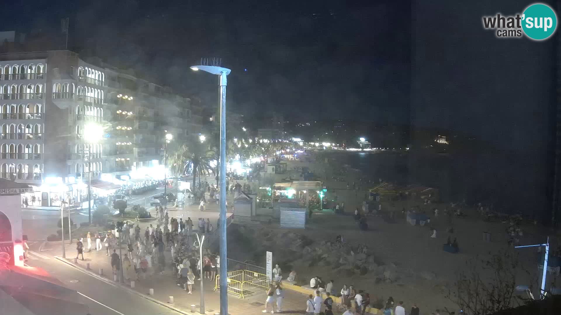 Webcam Lloret de Mar – the main beach – – Costa Brava – Spain