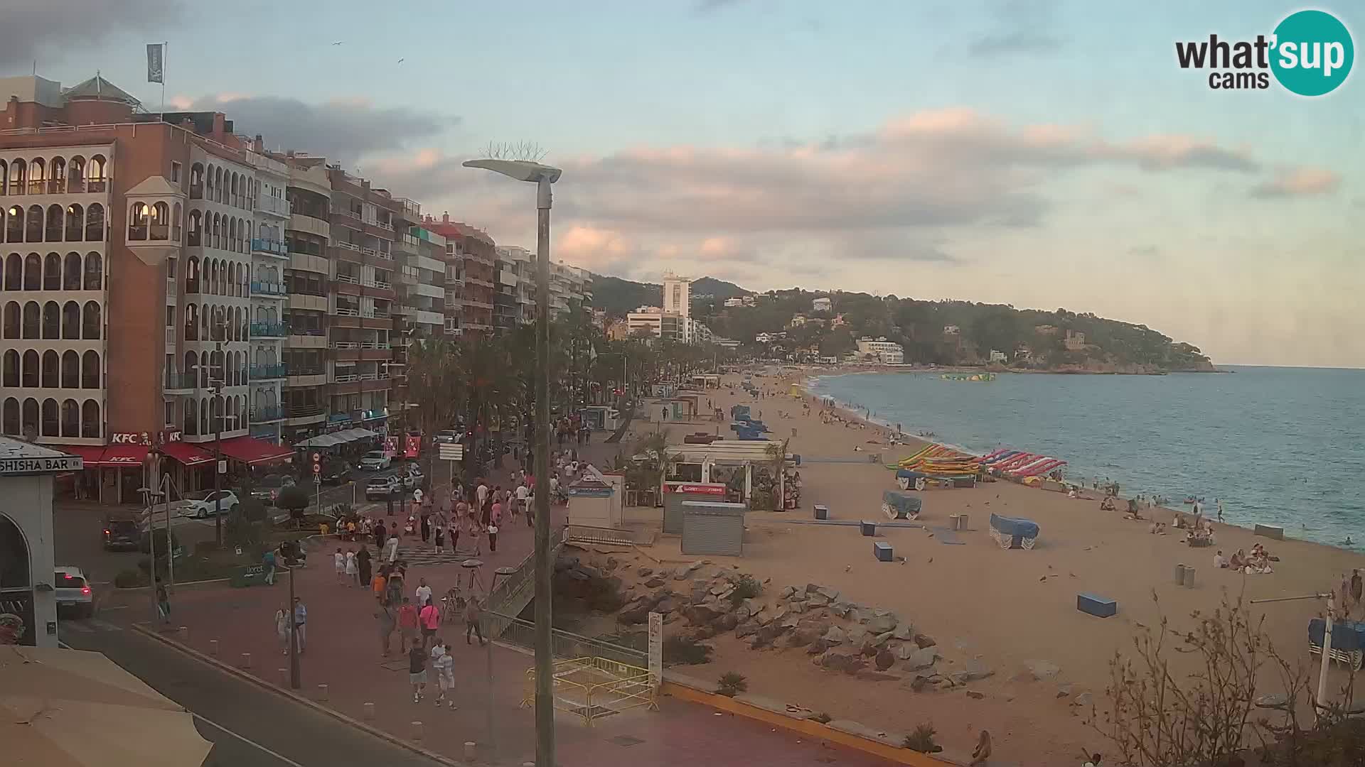 Webcam streaming Lloret de Mar – Plage