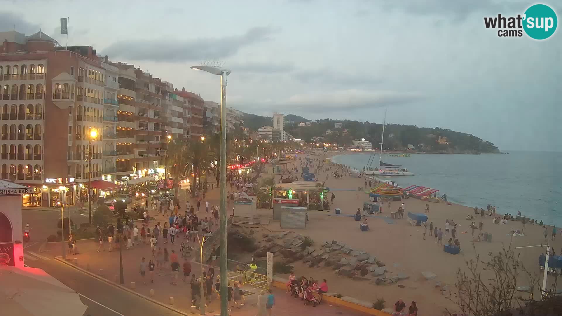 Webcam Lloret de Mar – Plage centrale