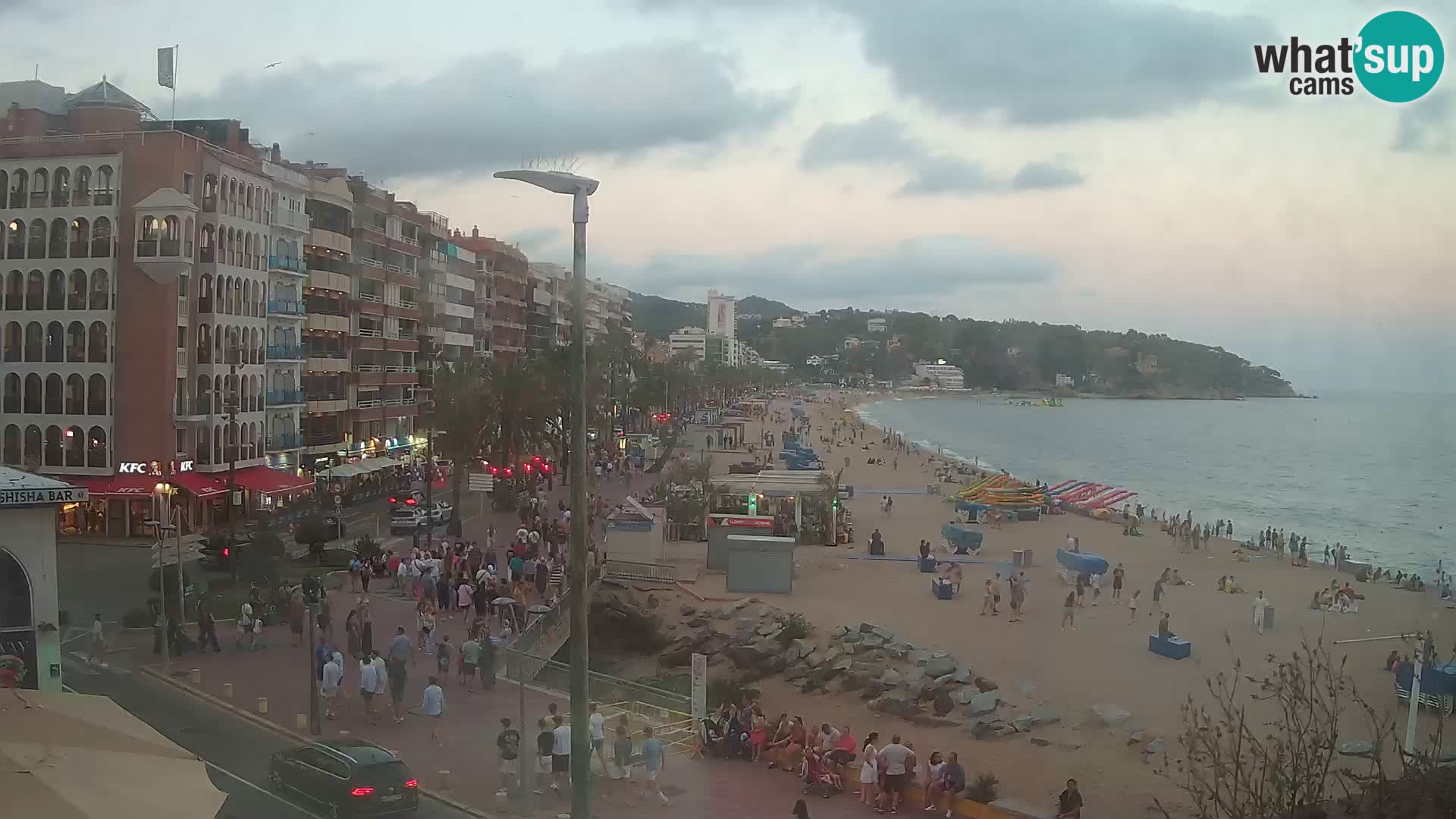 Webcam Lloret de Mar – Plage centrale