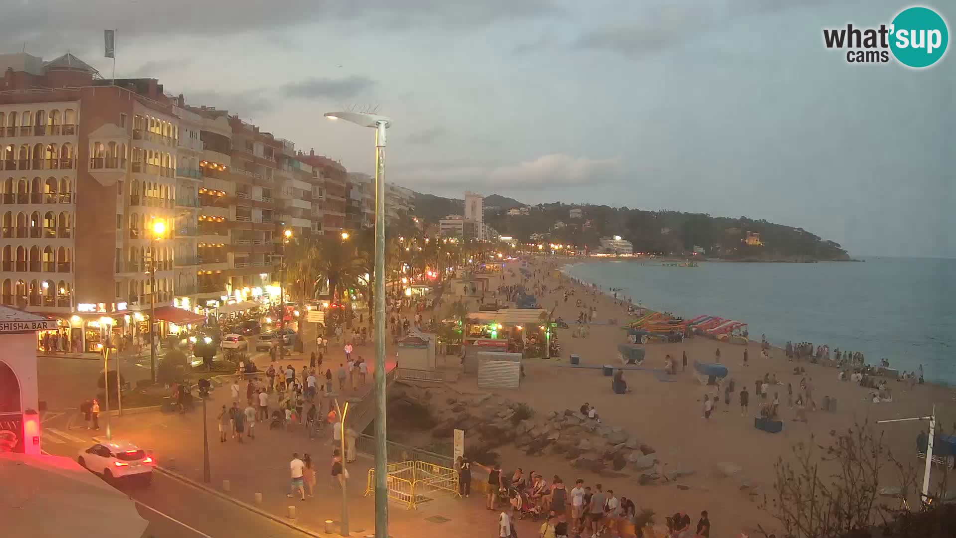 Webcam Lloret de Mar – Central beach