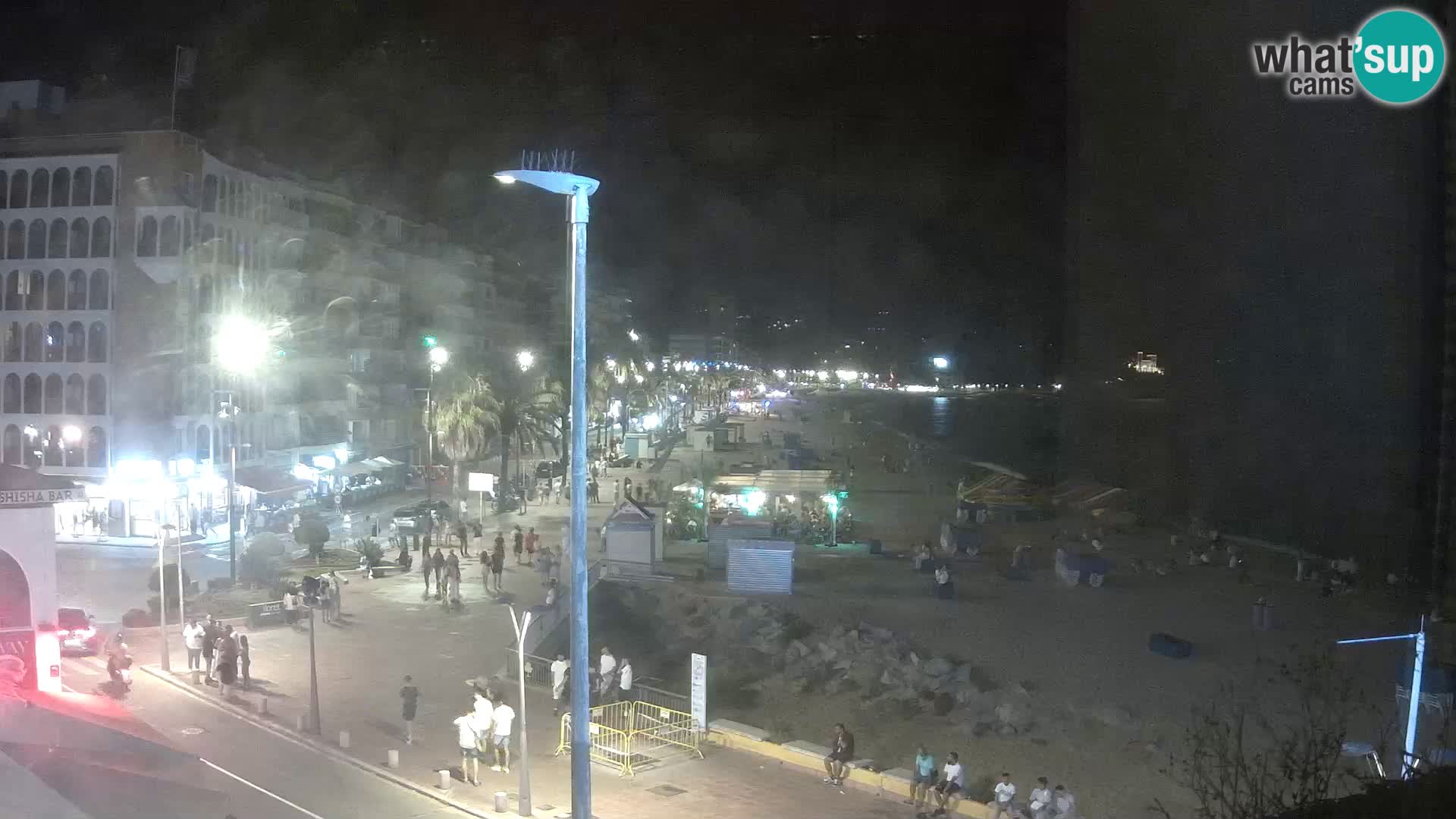 Webcam Lloret de Mar – the main beach – – Costa Brava – Spain