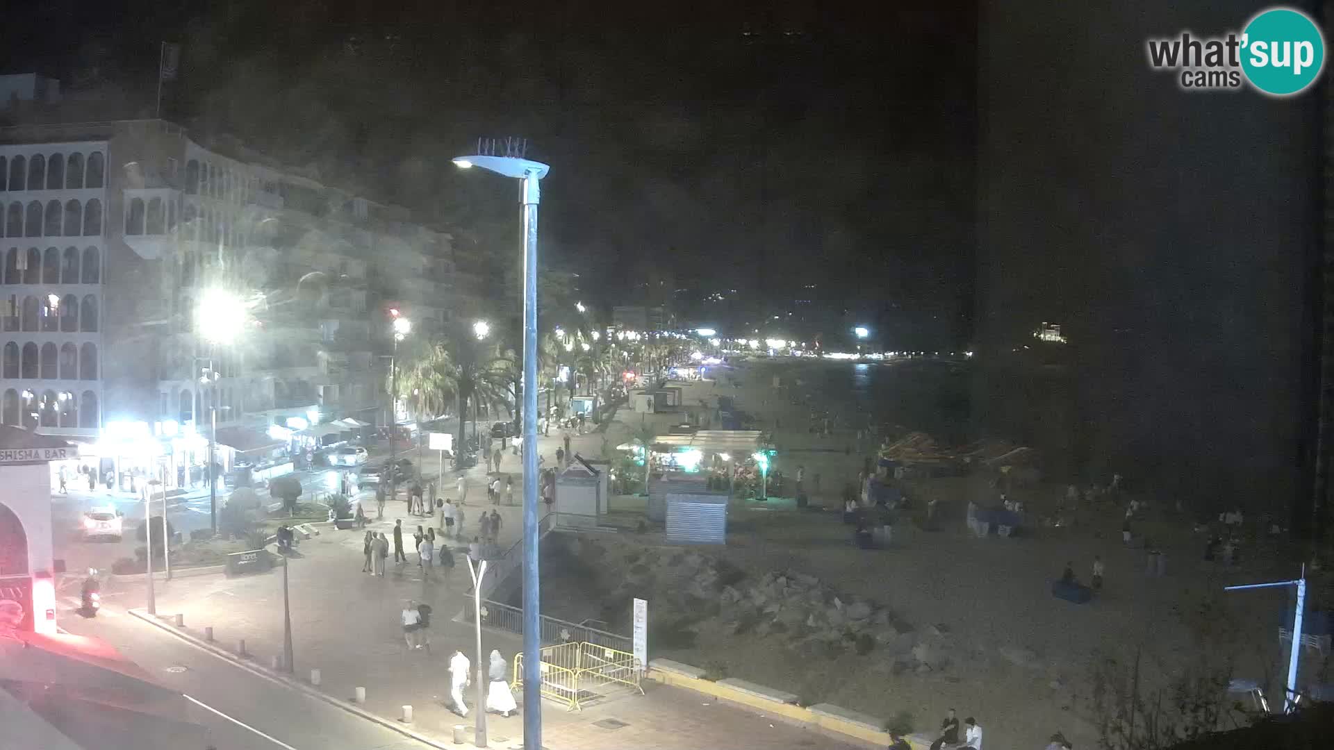 Webcam Lloret de Mar – the main beach – – Costa Brava – Spain