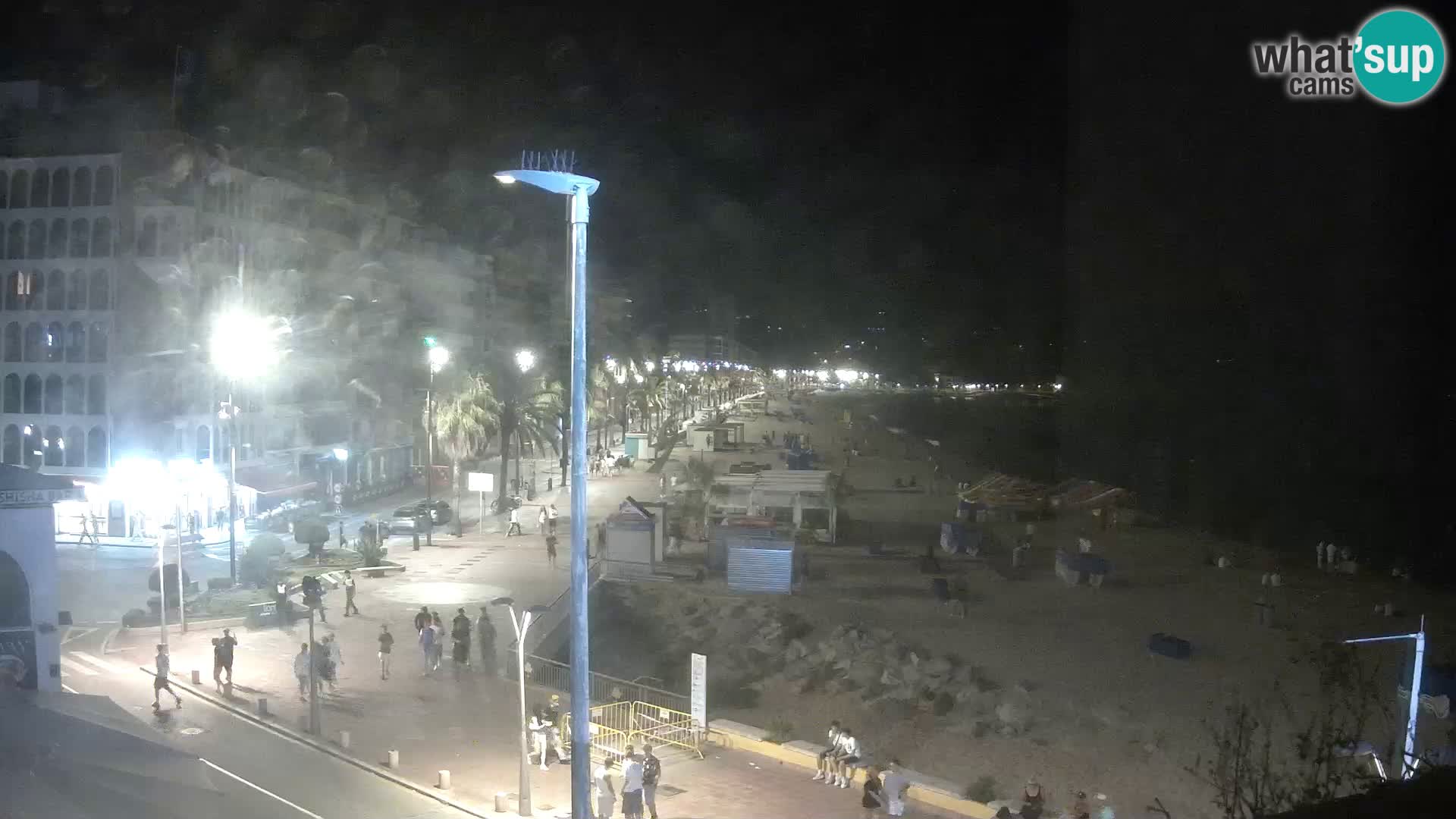 Webcam Lloret de Mar – the main beach – – Costa Brava – Spain