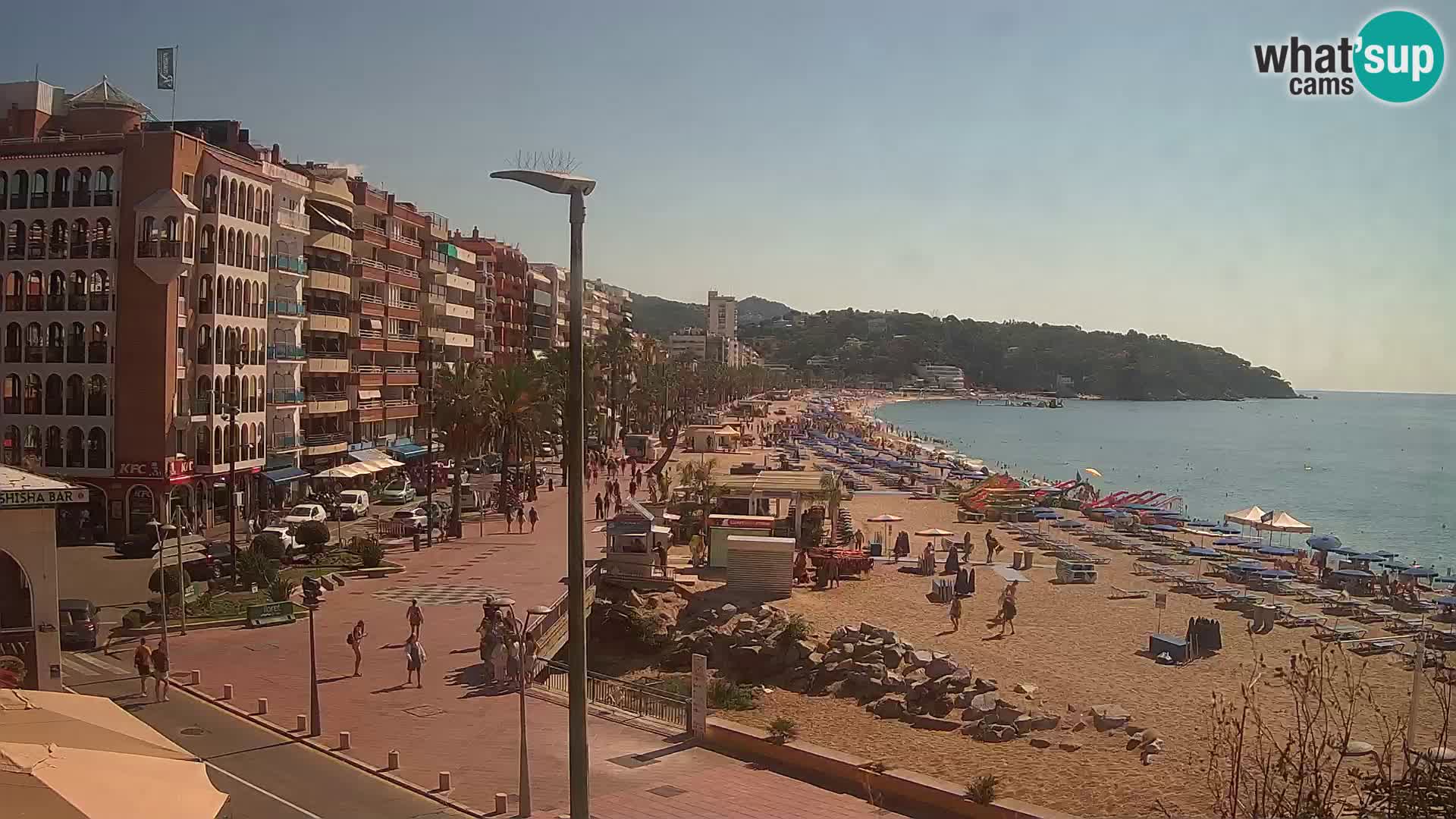 Kamera v živo Lloret de Mar – plaža