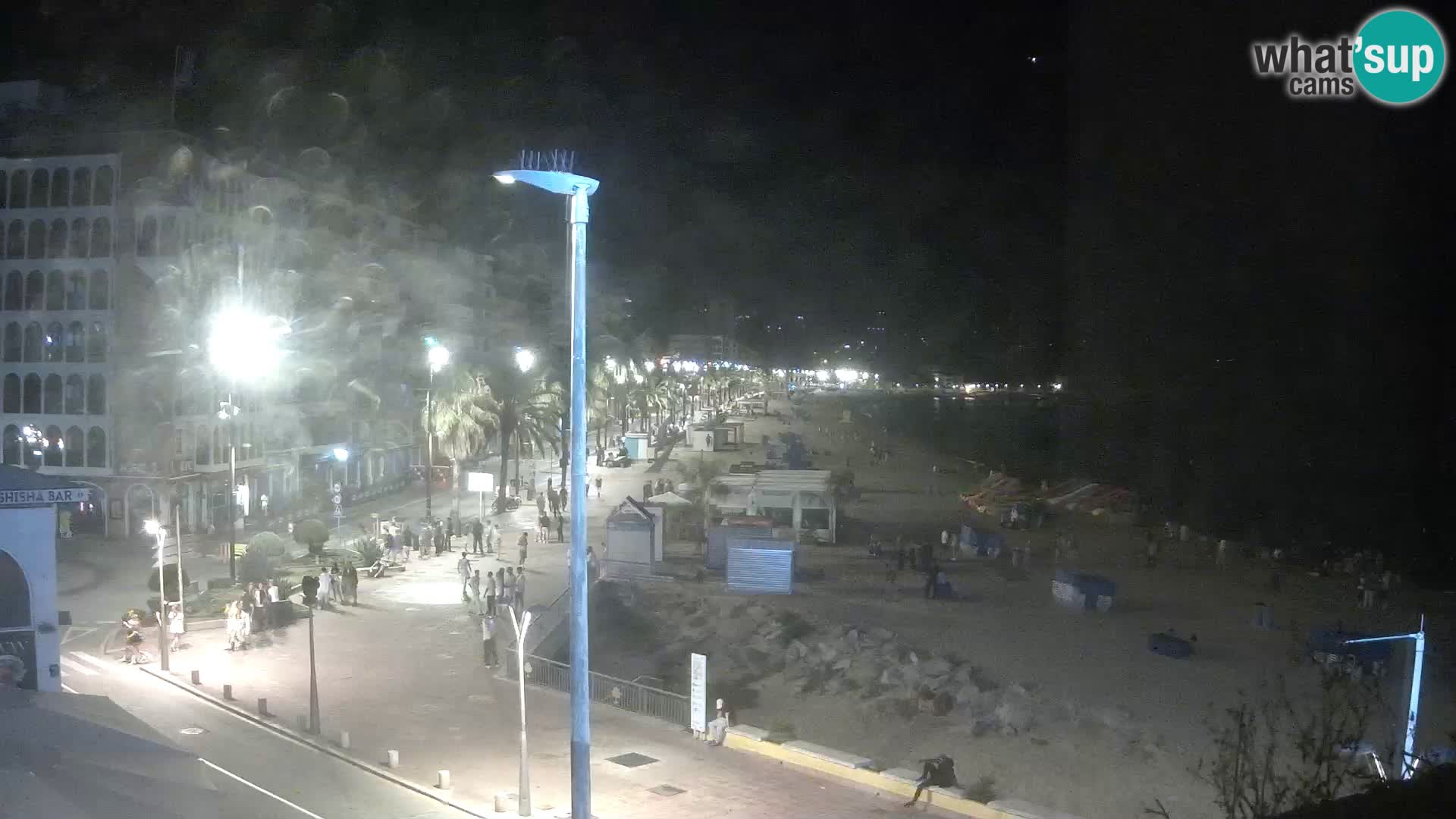 Web kamera Lloret de Mar – glavna plaža