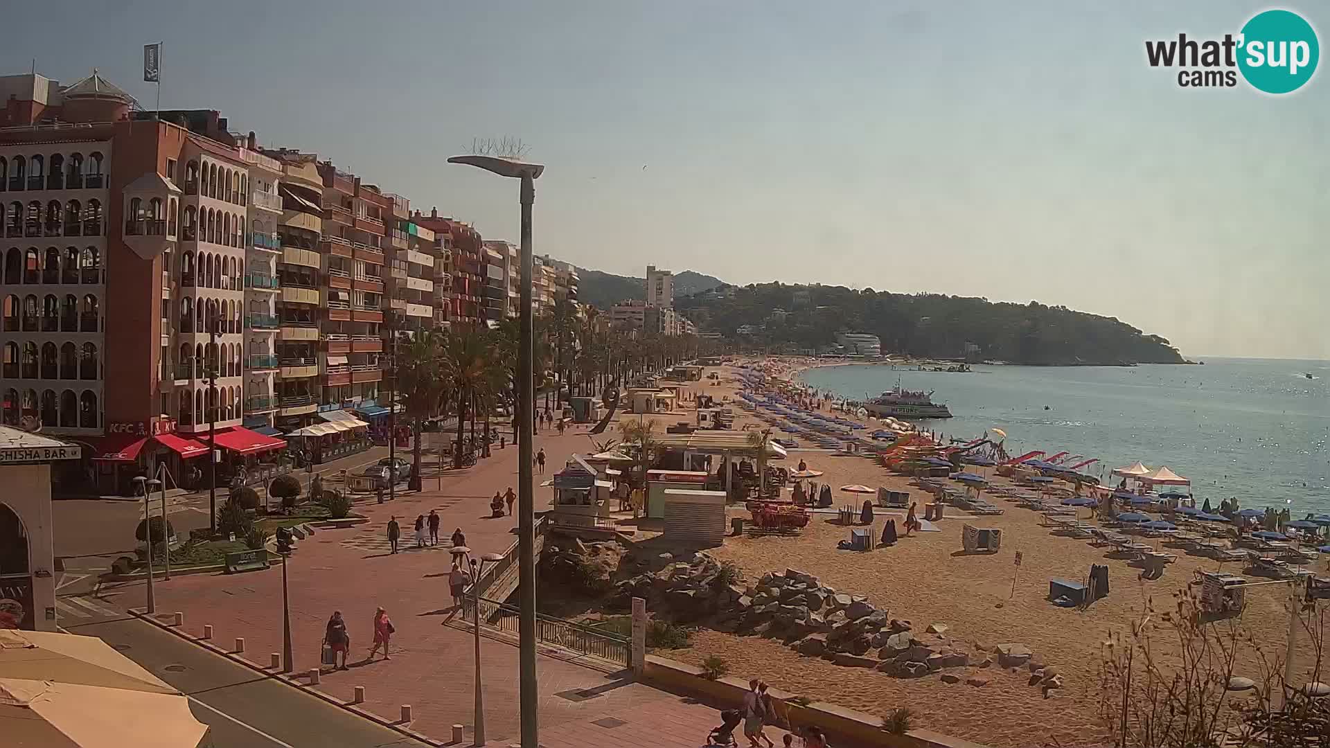 Webcam Lloret de Mar – Središnja plaža
