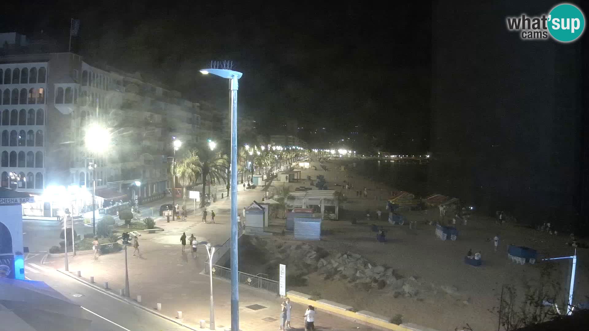 Webcam Lloret de Mar – the main beach – – Costa Brava – Spain