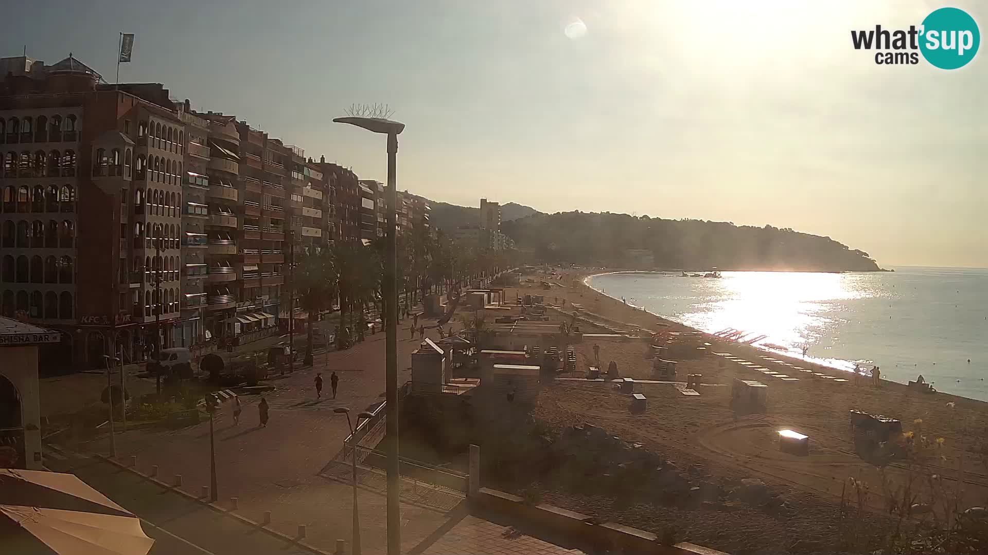 Kamera v živo Lloret de Mar – plaža