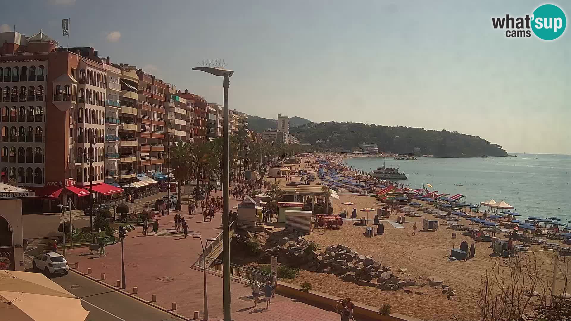 Kamera v živo Lloret de Mar – Glavna plaža