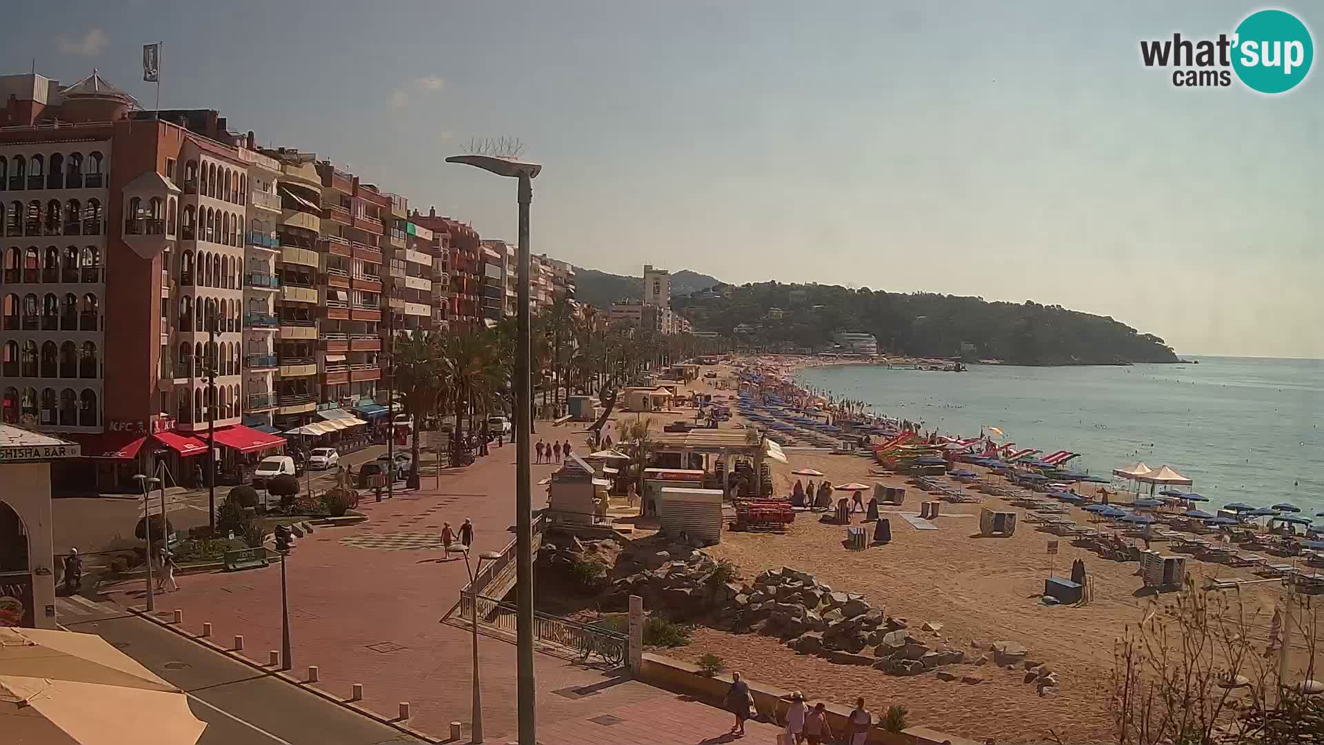 Kamera v živo Lloret de Mar – Glavna plaža