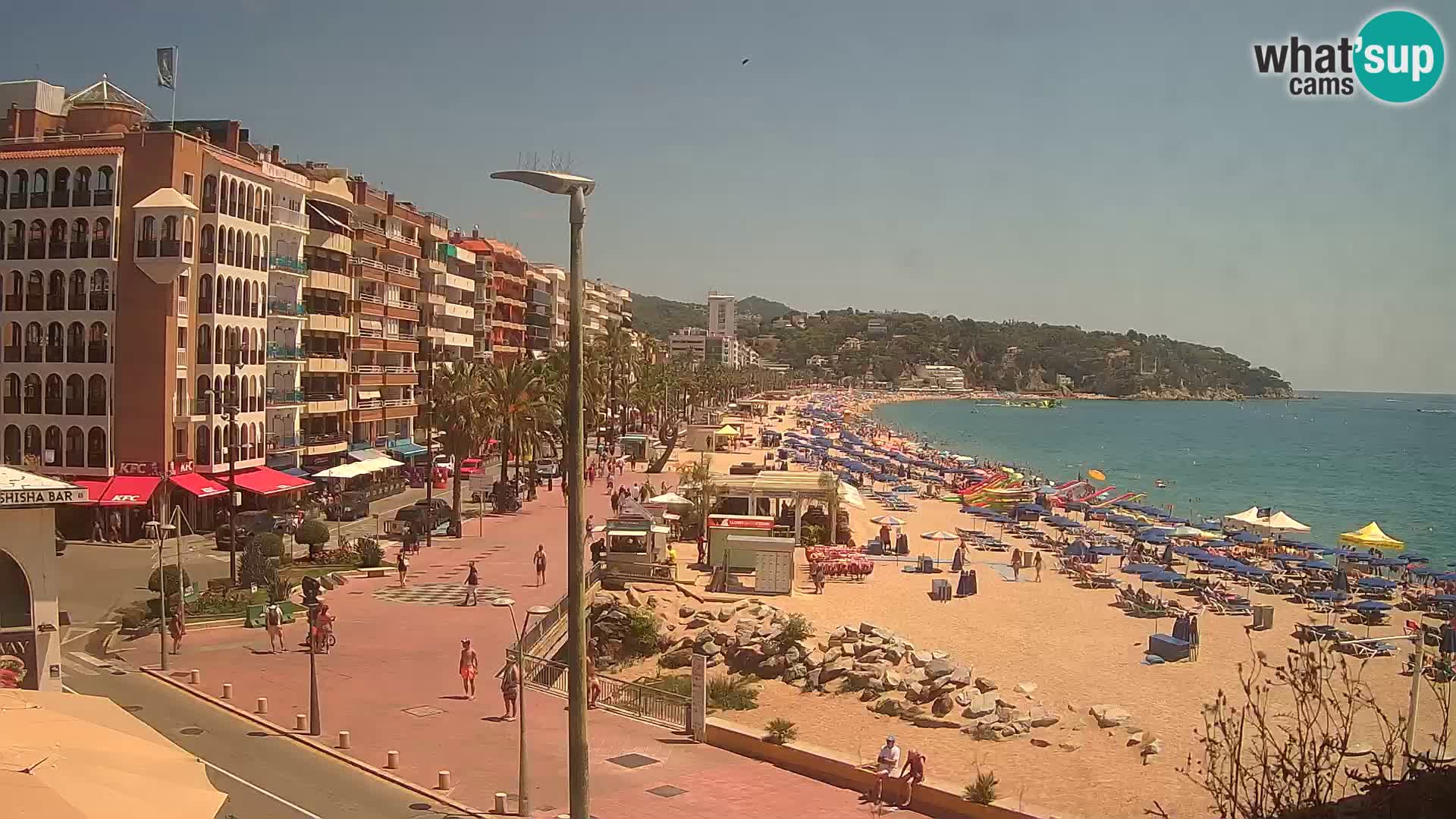 Webcam live Lloret de Mar – Hauptstrand