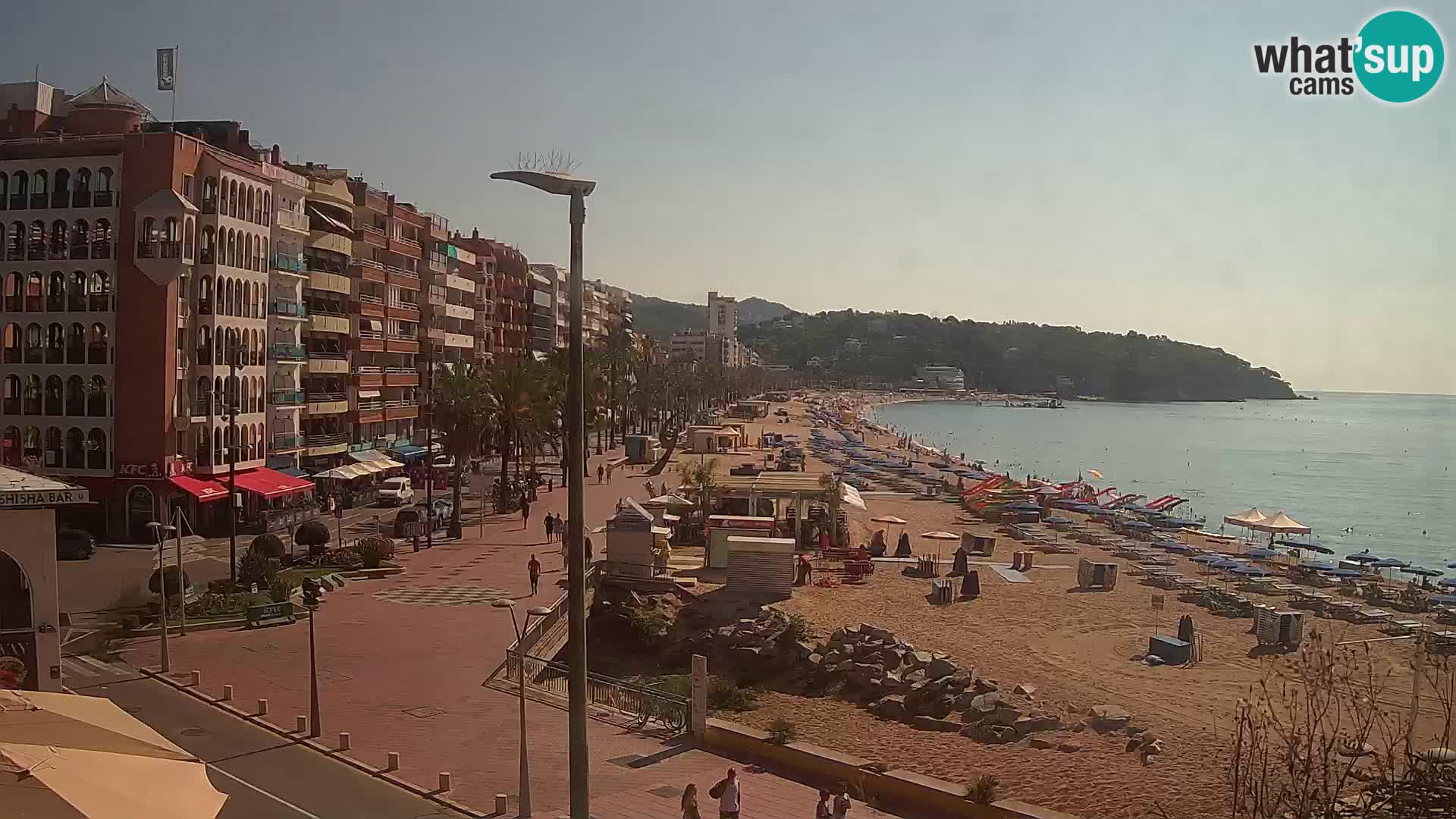 Webcam Lloret de Mar – Plage centrale