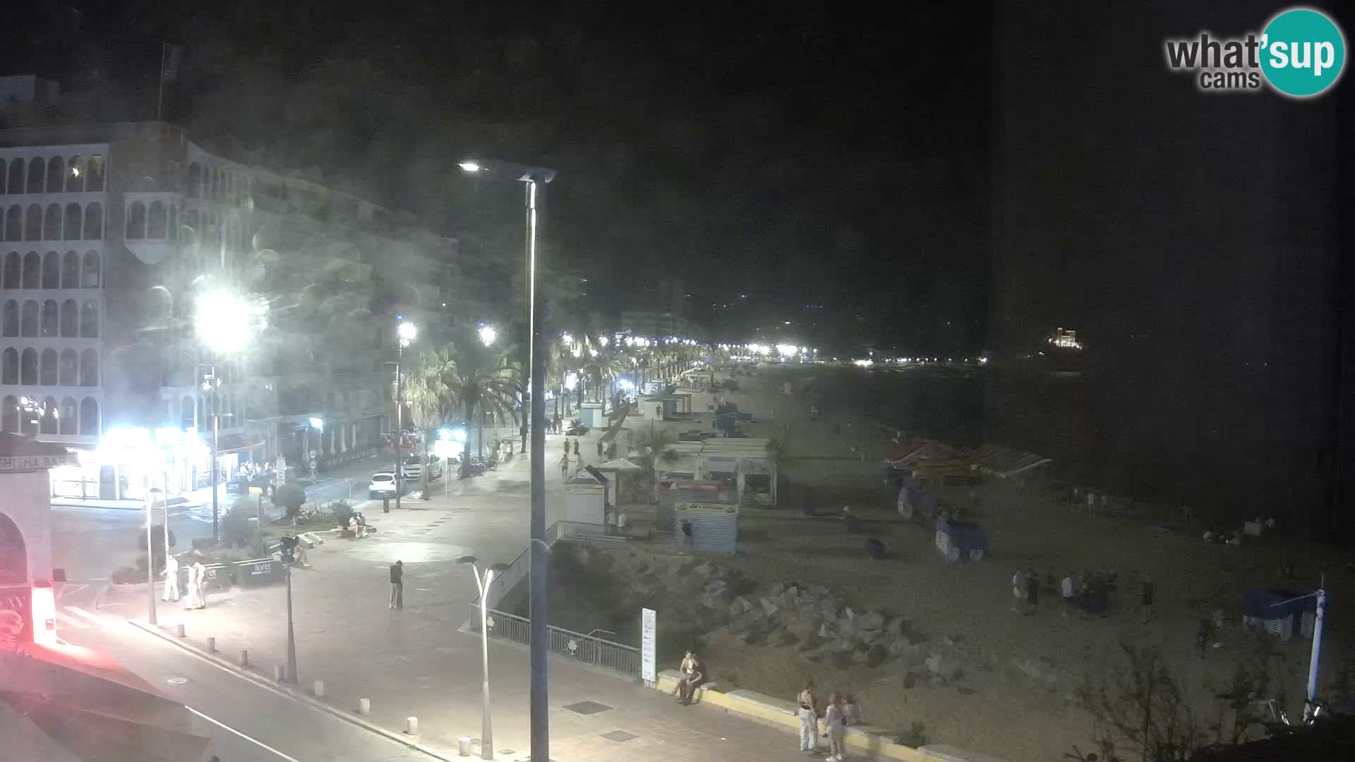 Webcam Lloret de Mar – the main beach – – Costa Brava – Spain
