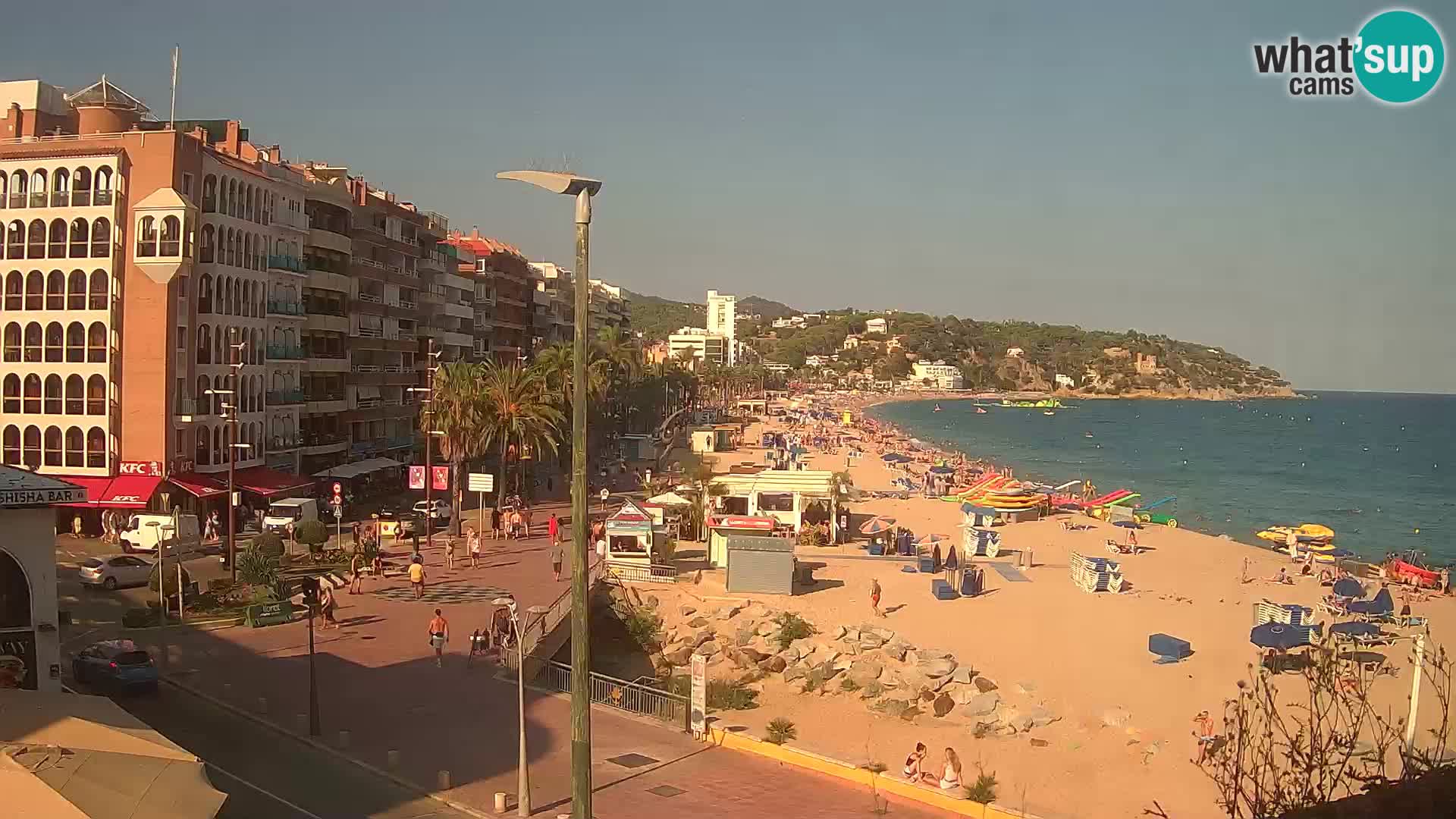 Webcam Lloret de Mar – Središnja plaža