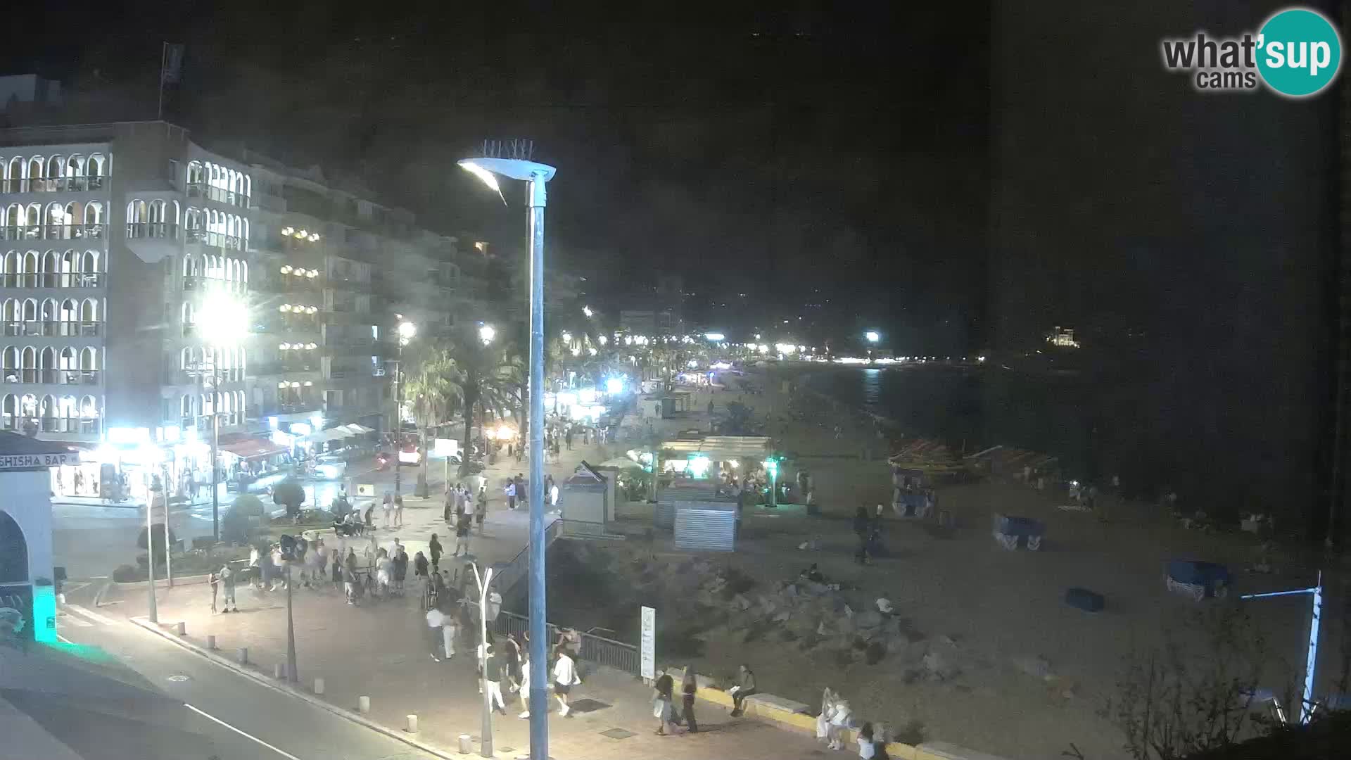 Webcam Lloret de Mar – the main beach – – Costa Brava – Spain
