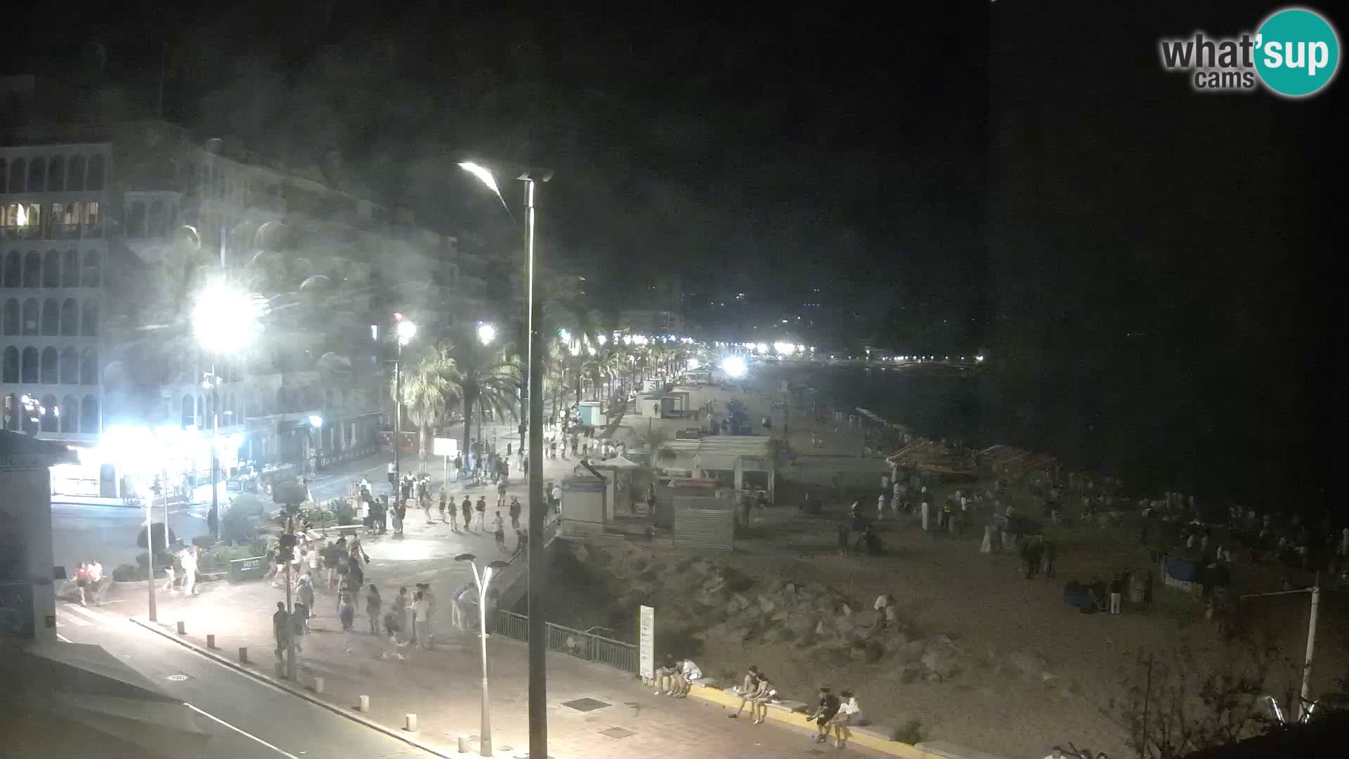 Webcam Lloret de Mar – the main beach – – Costa Brava – Spain