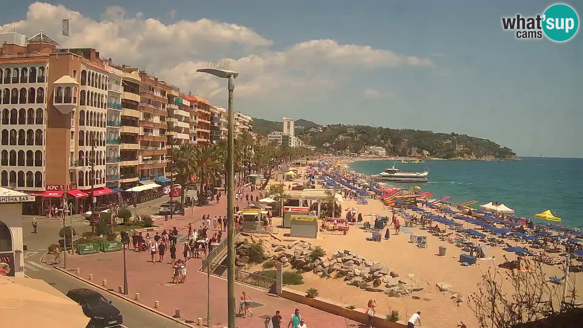 Webcam Lloret de Mar – Središnja plaža