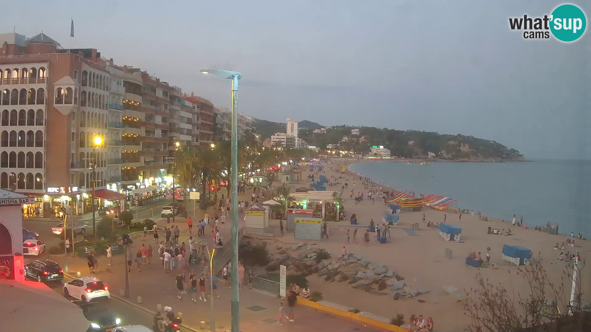 Webcam Lloret de Mar – Central beach