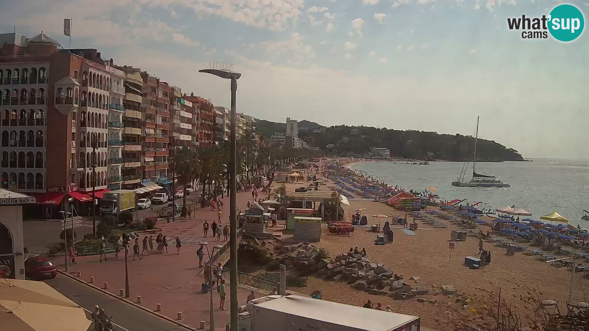 Webcam Lloret de Mar – Spiaggia centrale