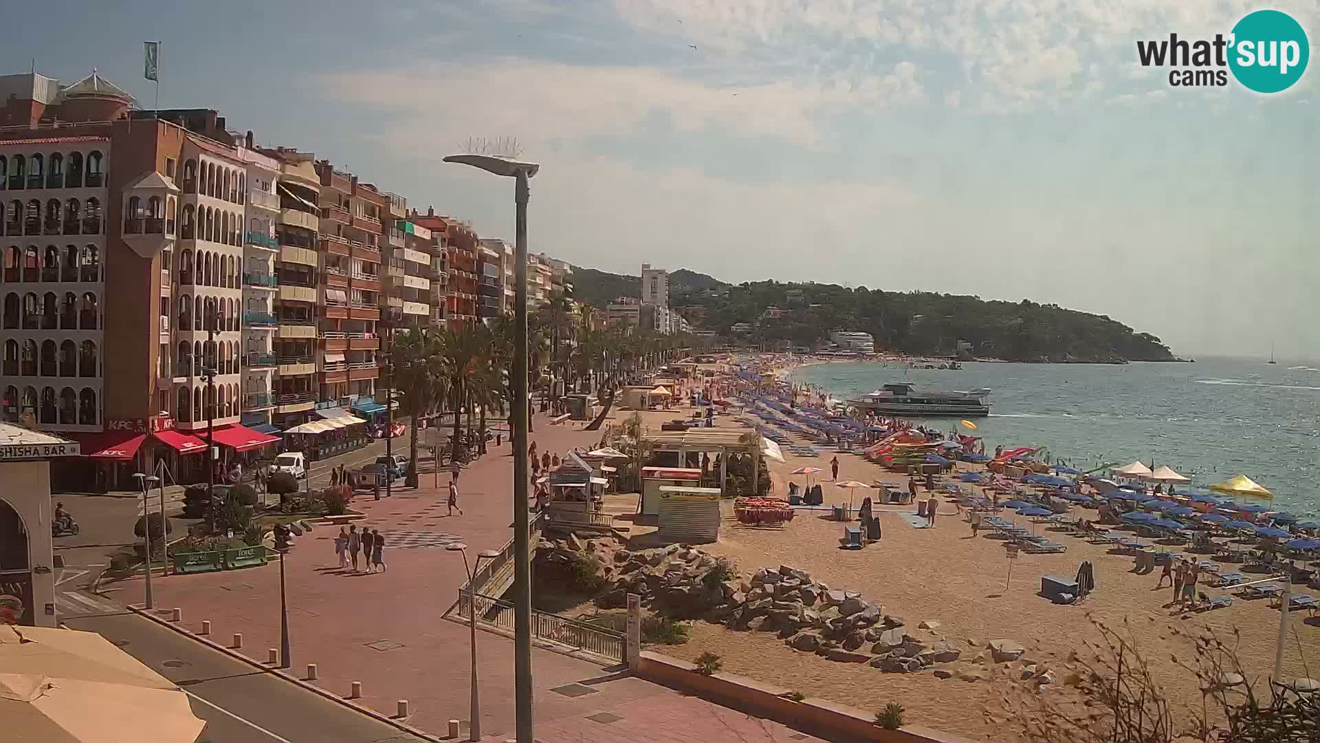 Webcam Lloret de Mar – the beach