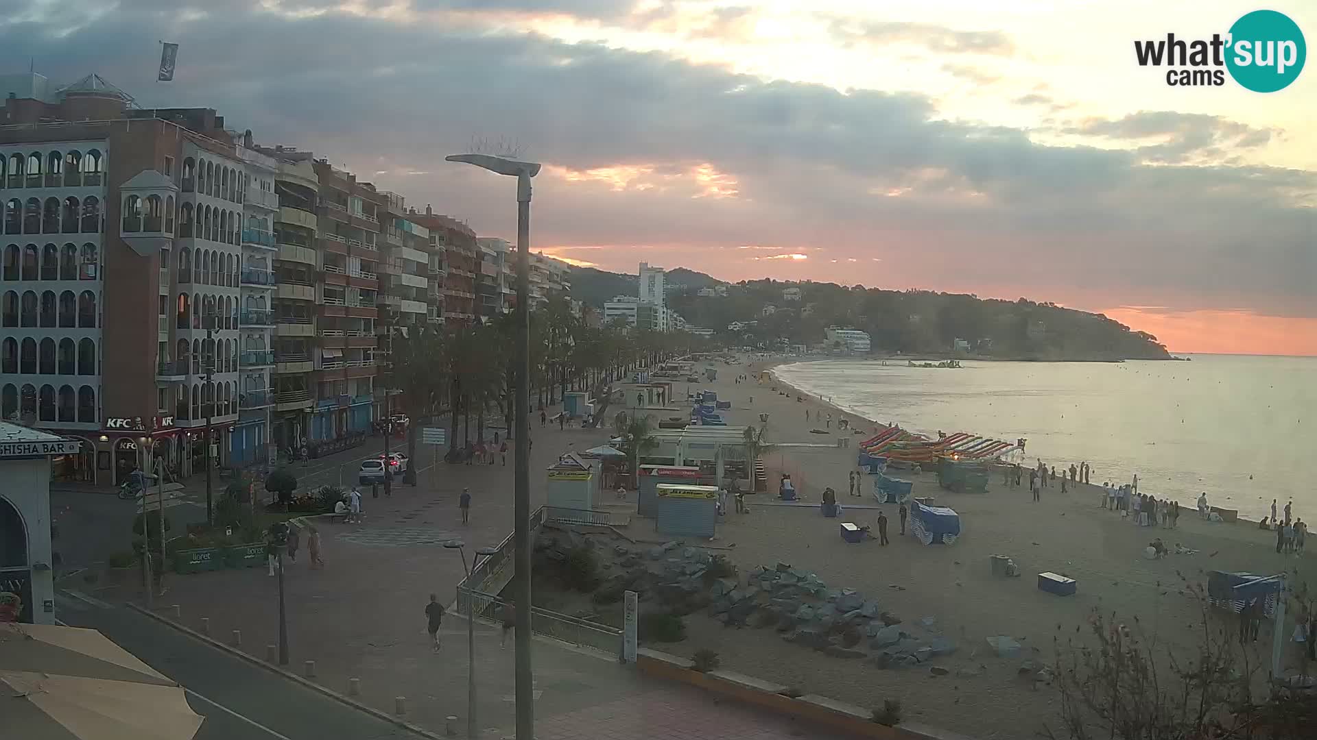 Kamera v živo Lloret de Mar – plaža