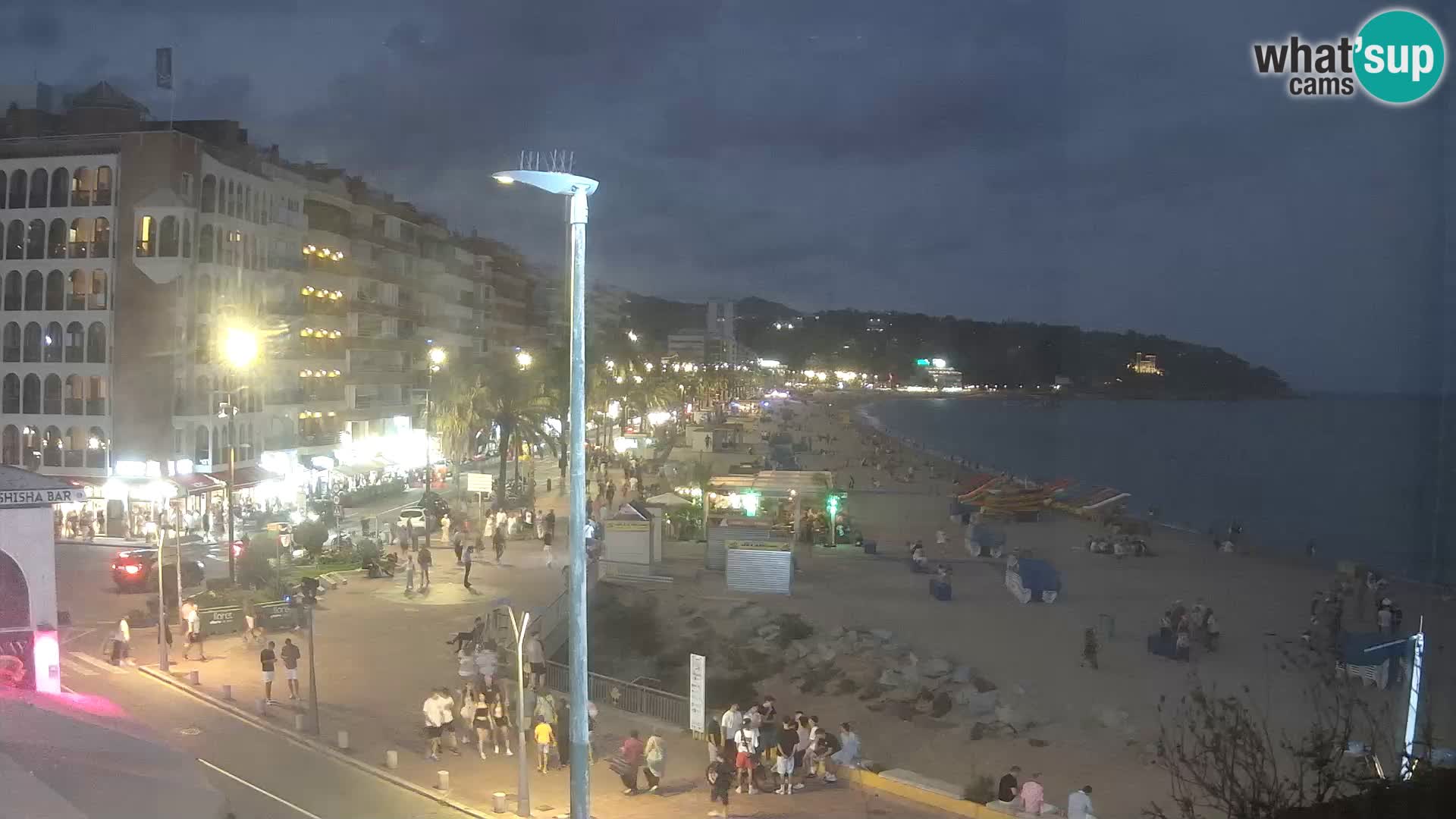 Webcam Lloret de Mar – the main beach – – Costa Brava – Spain