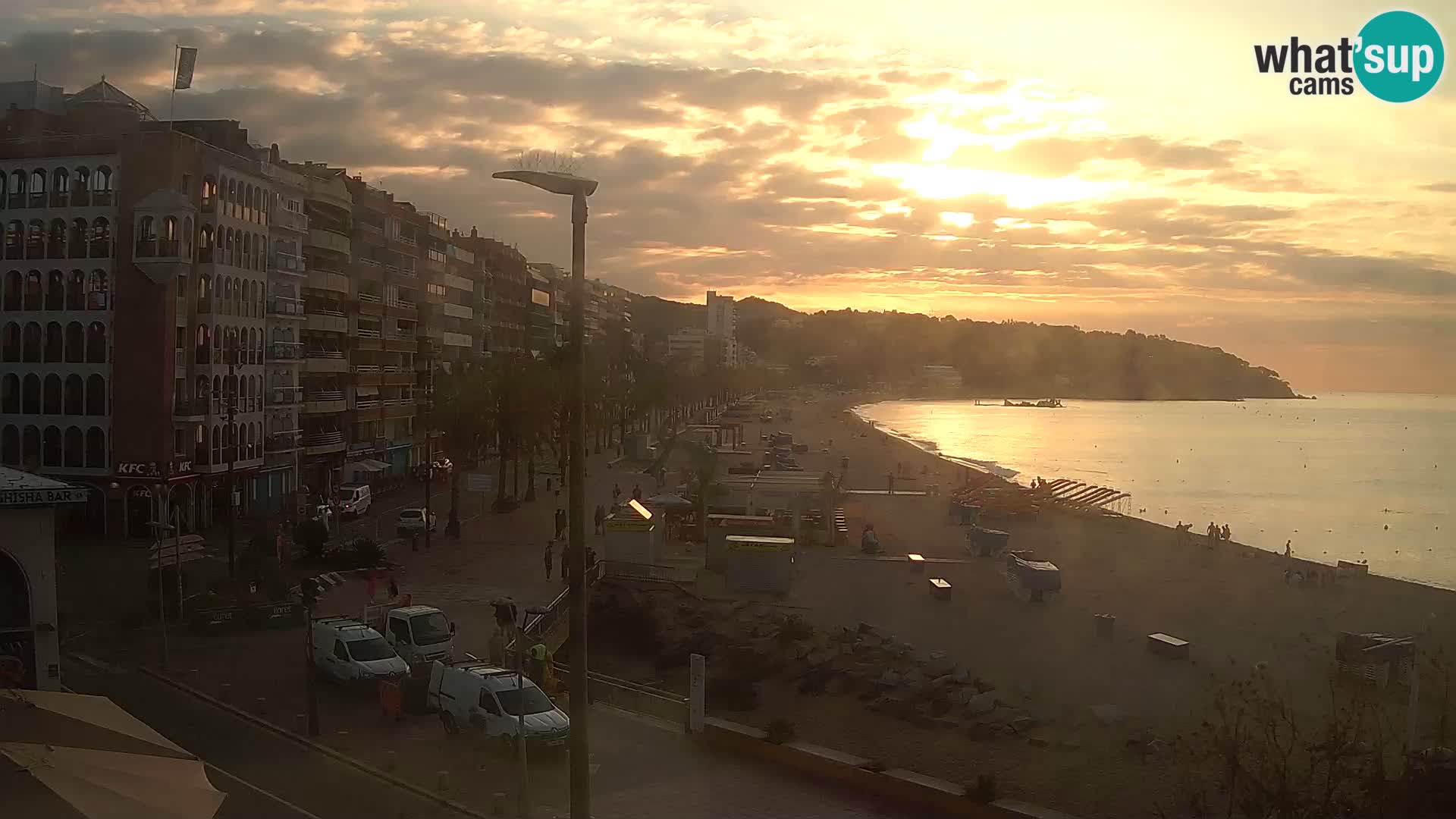 Webcam Live Lloret de Mar – La plage