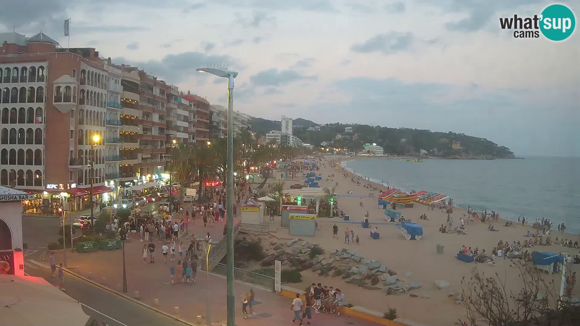 Webcam Lloret de Mar  – Playa principal