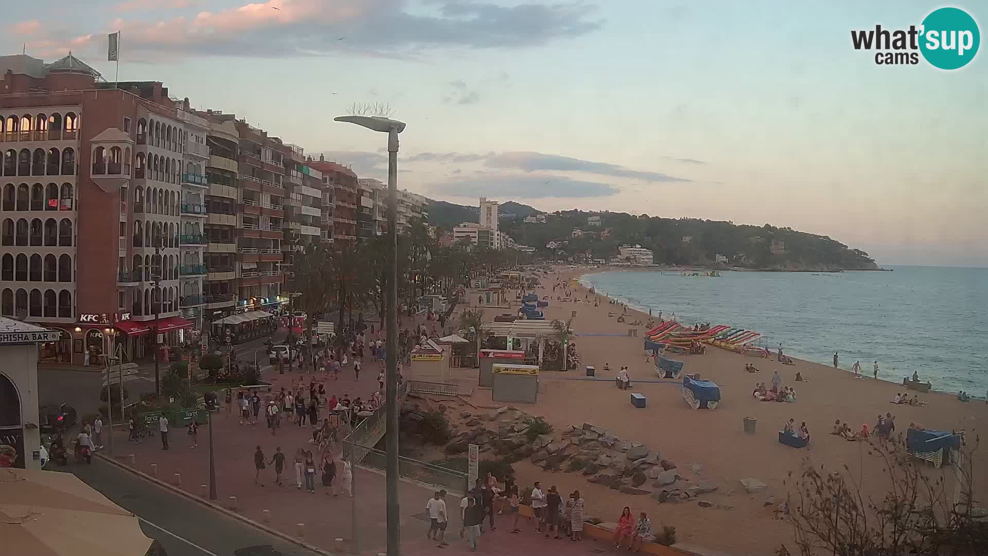 Webcam live Lloret de Mar – Playa