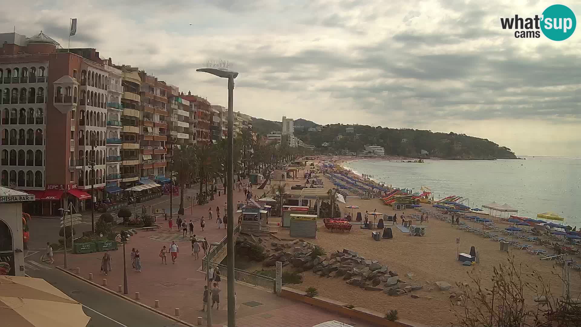 Webcam live Lloret de Mar – Hauptstrand