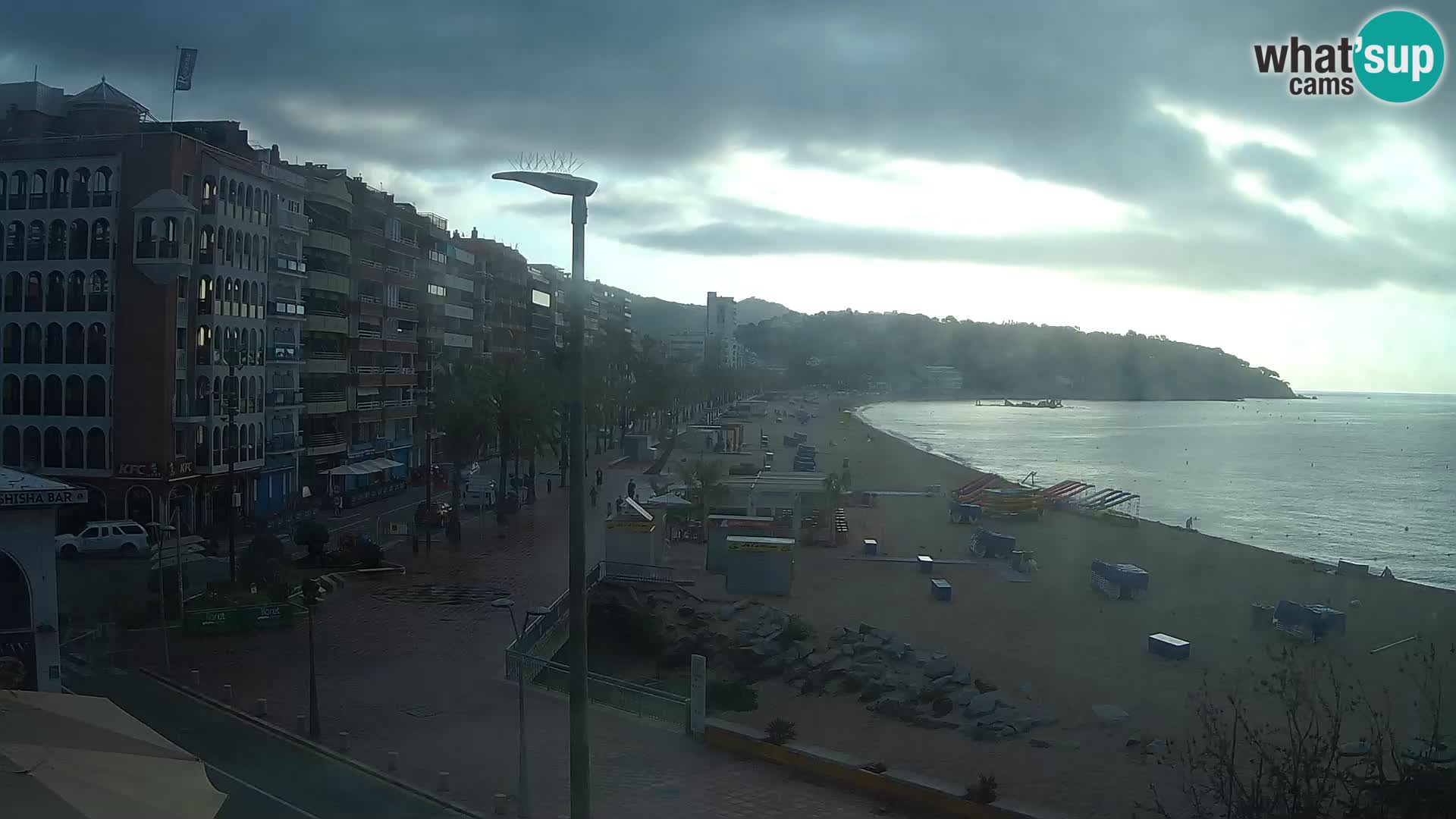 Webcam Lloret de Mar – Central beach