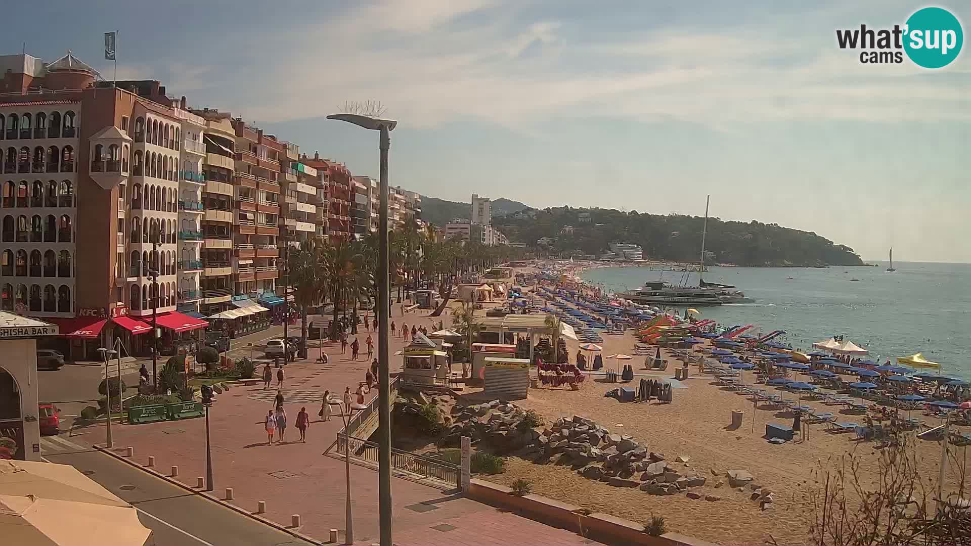 Kamera v živo Lloret de Mar – plaža