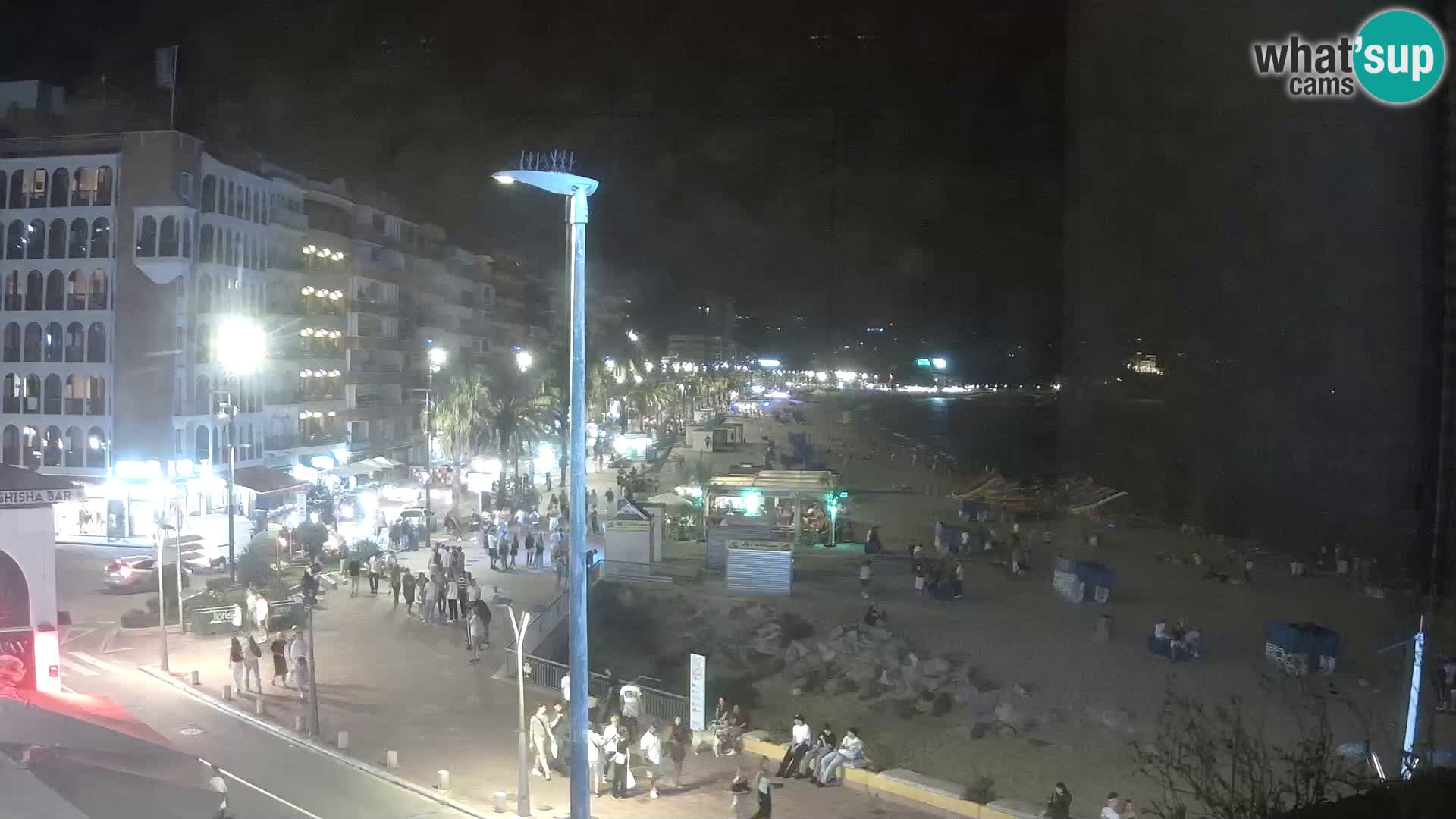 Webcam Lloret de Mar – the main beach – – Costa Brava – Spain