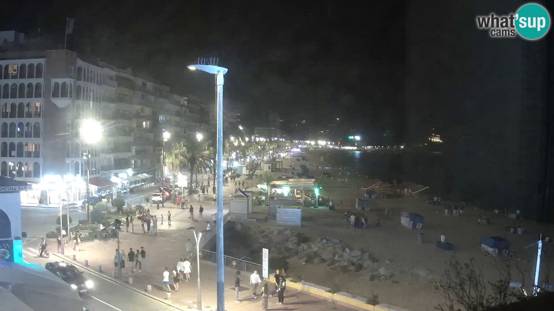 Webcam Lloret de Mar – the main beach – – Costa Brava – Spain
