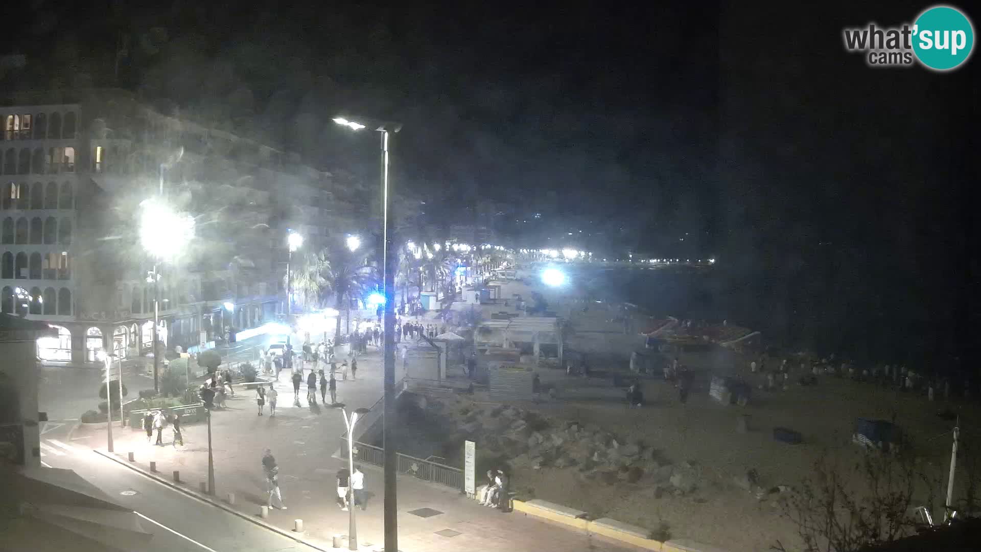 Webcam Lloret de Mar – the main beach – – Costa Brava – Spain