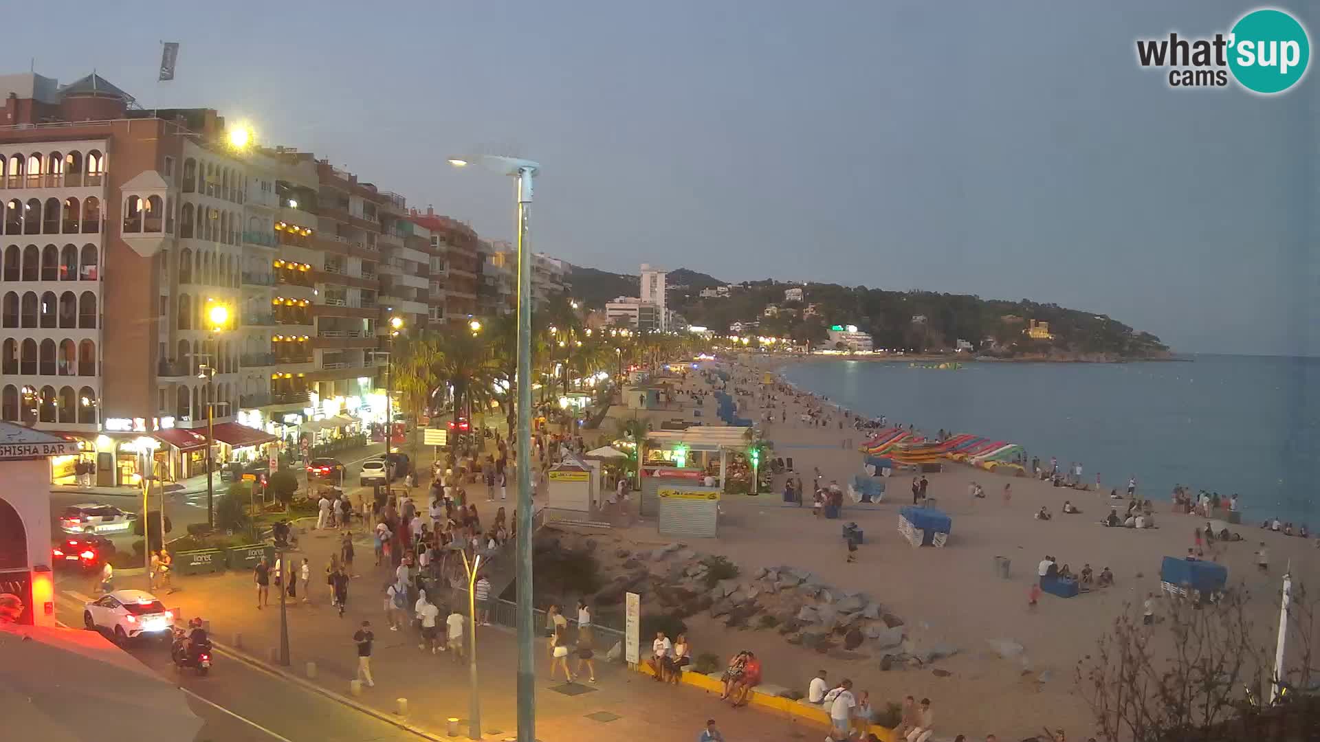 Webcam Lloret de Mar – Osrednja plaža